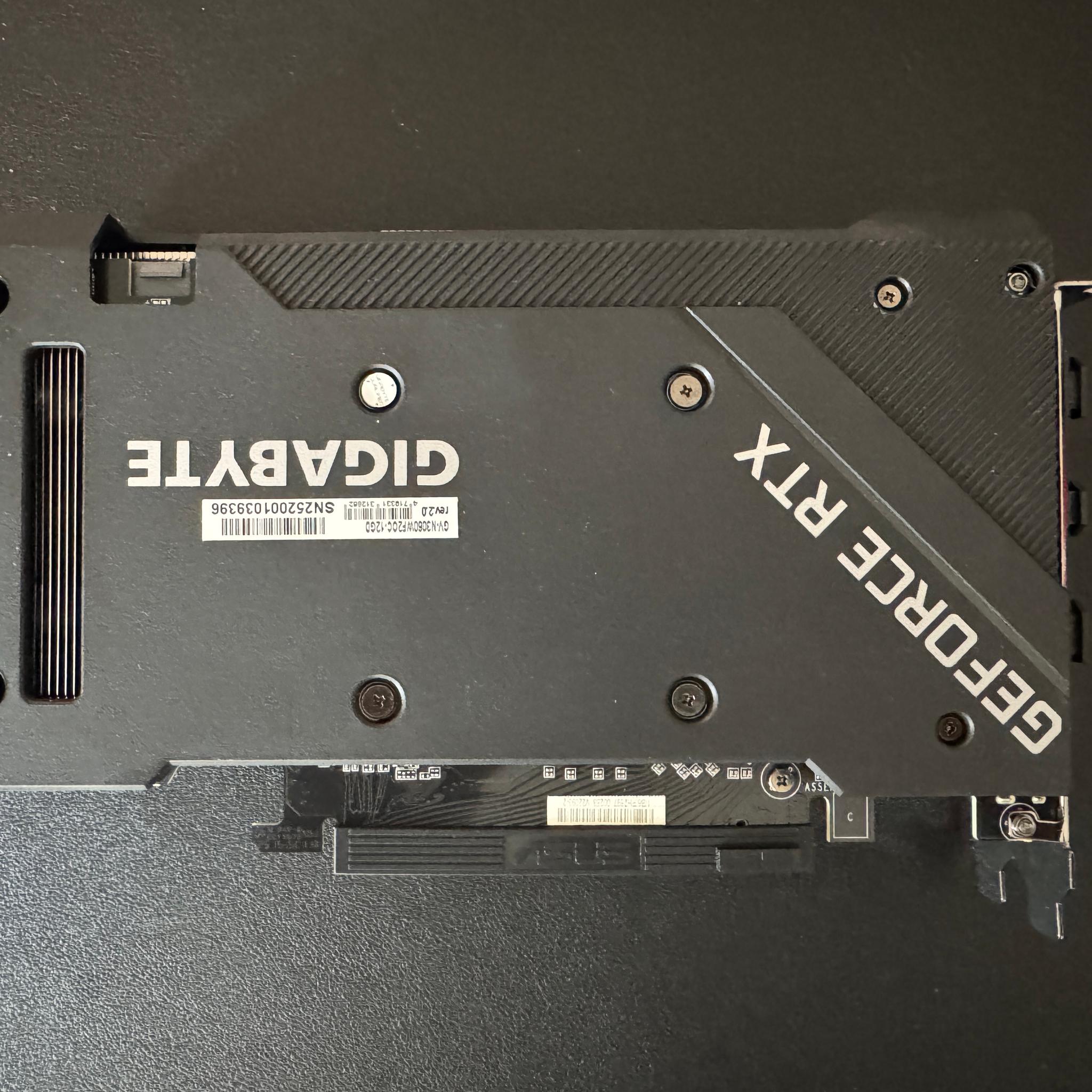 GIGABYTE WINDFORCE OC Rev 2.0 GeForce RTX 3060 12GB