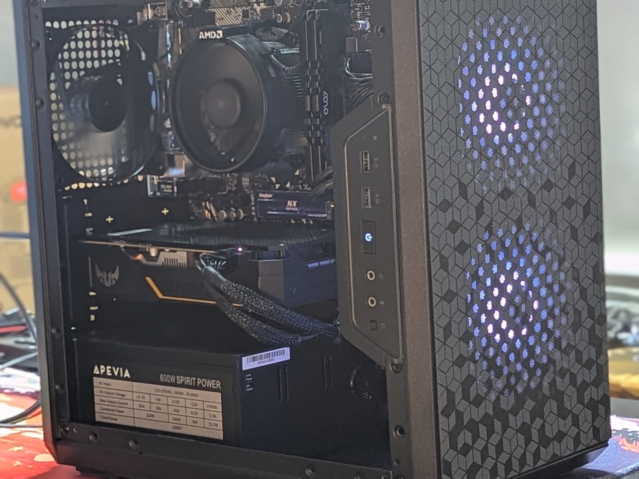 GAMING PC |AMD RYZEN 5 5600GT|16GB DDR4 3200|ASUS TUF GAMING 1660 SUPER|512GB SSD|WINDOWS 11 HOME
