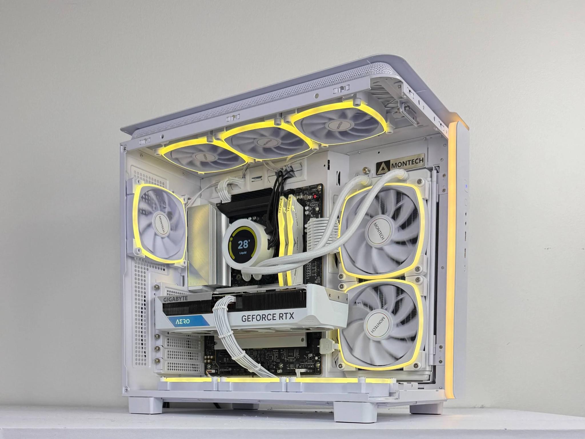 🌨 Blizzard 🌨  | 4k Streaming PC | Ryzen 7 7800X3D | Gigabyte RTX 4070 Ti | 32GB DDR5 6000MHz