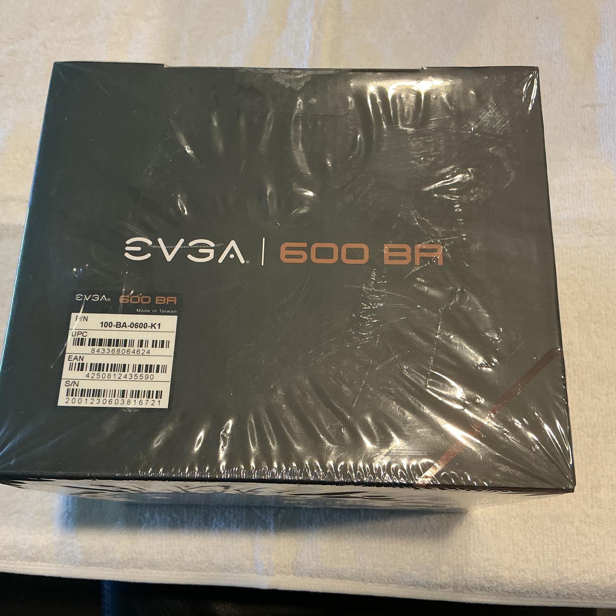 ++ NEW in Box ++ EVGA 600 BR 600W 80 PLUS Bronze ATX Power Supply w/ 6+2 PCIe
