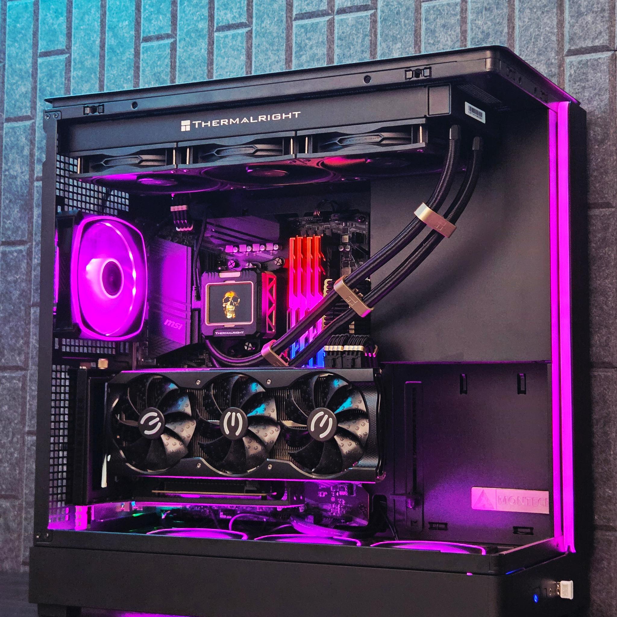 King Midas 👑| RTX 3080 | Ryzen 5600x | 32GB RAM | Custom Gold Parts