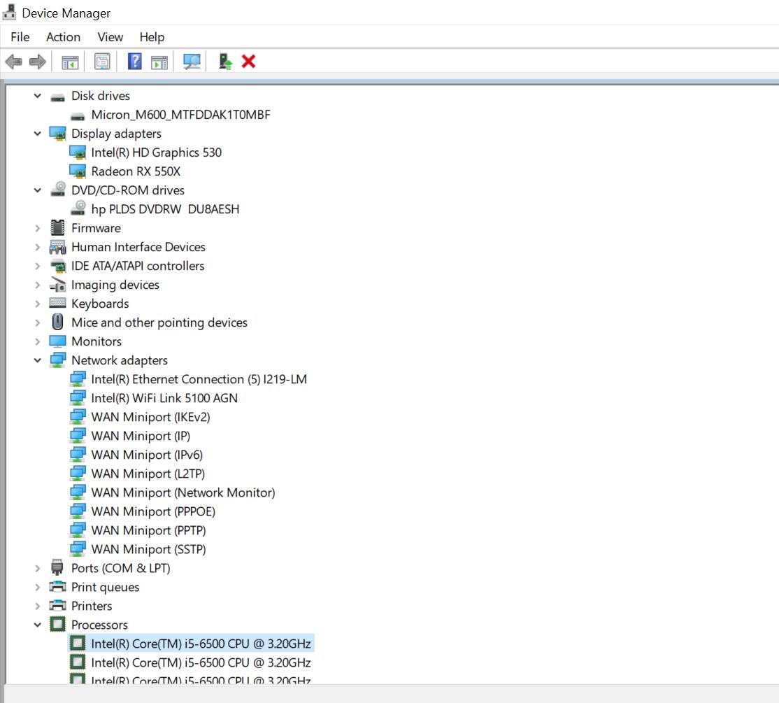 Budget Starter Pack-i5-6500, 16Gb, 1TB, RX 550x, 22" LCD, Keyboard & Mouse
