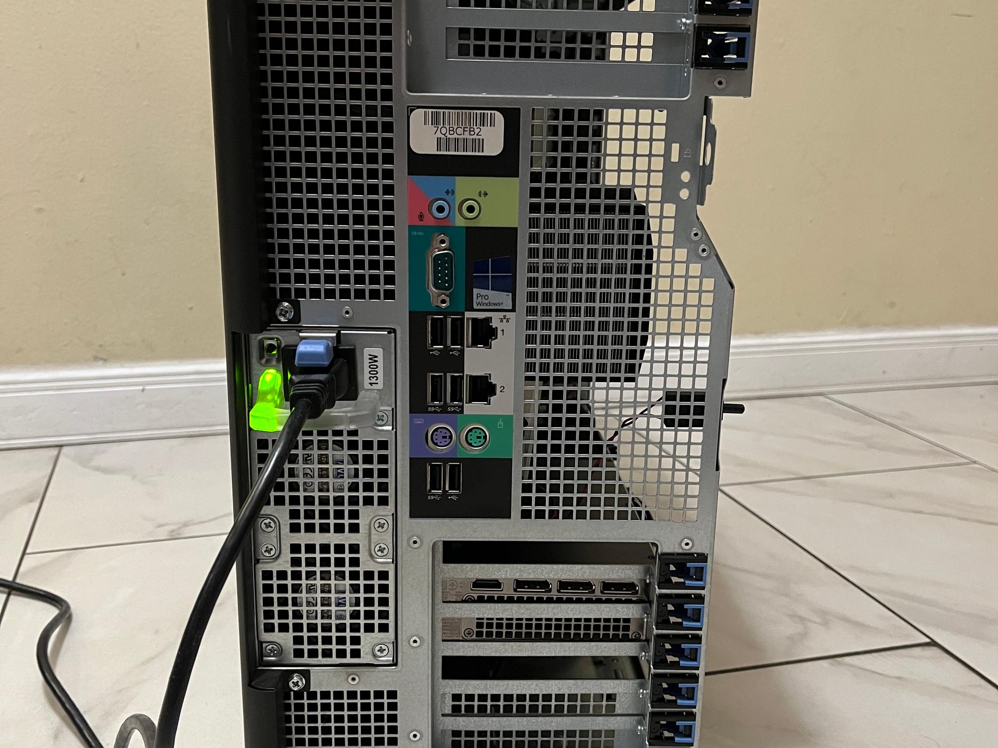 🔥RTX 3060 Ti, Intel Xeon 12 Core (Same as i7), 500 GB SSD, 16 GB RAM, Dell T7910 Gaming PC