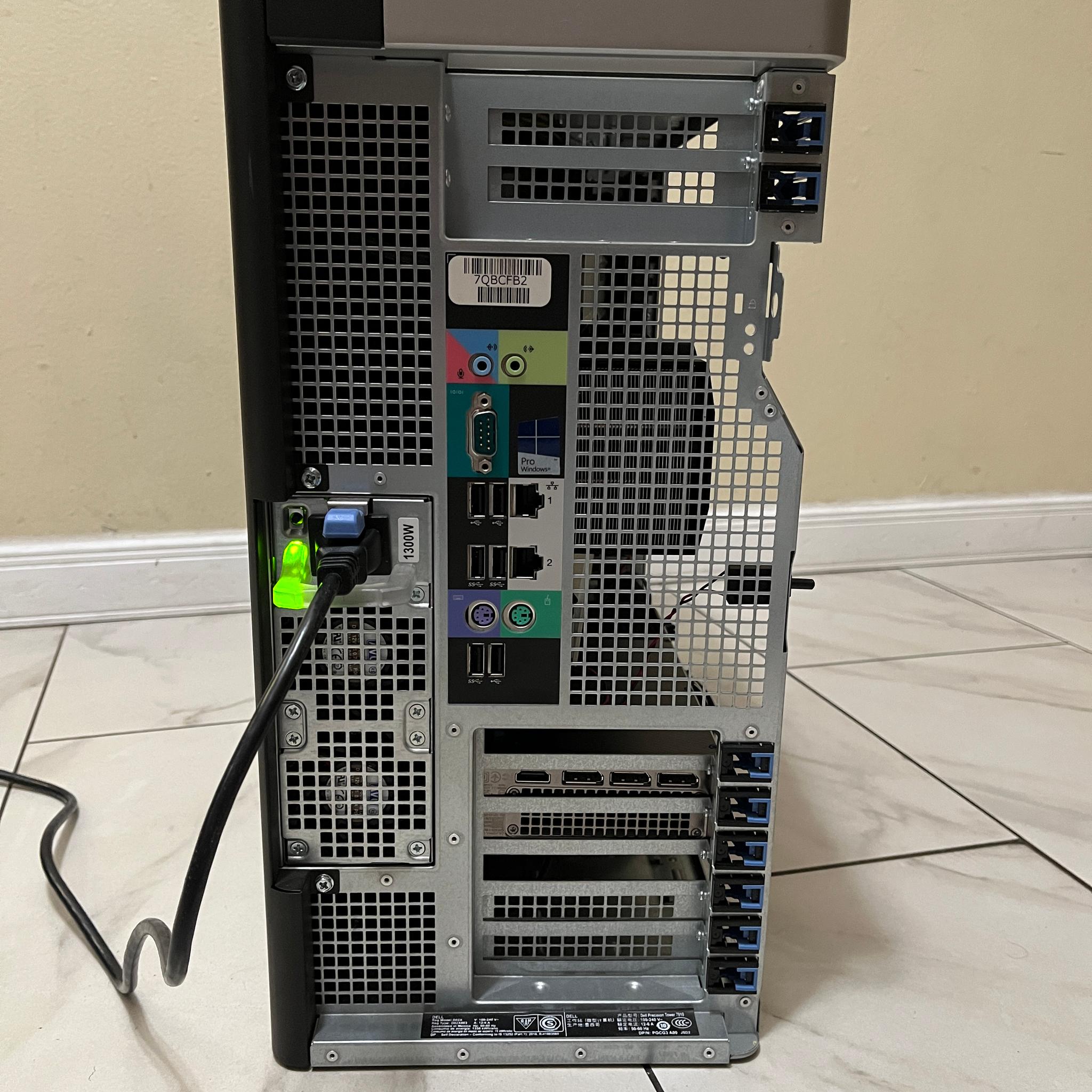 🔥RTX 3060 Ti, Intel Xeon 12 Core (Same as i7), 500 GB SSD, 16 GB RAM, Dell T7910 Gaming PC