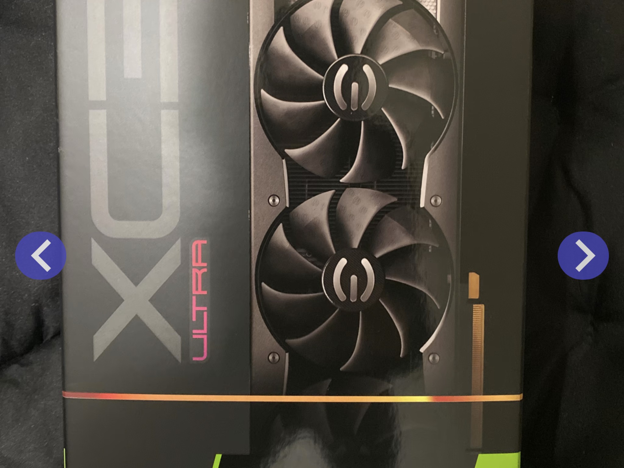 EVGA GeForce RTX 3080 XC3 ULTRA GAMING 10GB GDDR6X Graphics Card