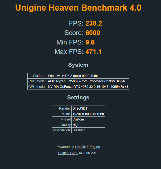 High FPS Gaming PC | RTX 4060 OC | Ryzen 5 3500 | 16GB RAM | RGB | Windows 11 Pro