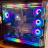 Custom RGB Gaming PC - Ryzen 5 9600X, Power Color Reaper Radeon RX 9070 XT, 16GB DDR5 RAM, 1TB SSD