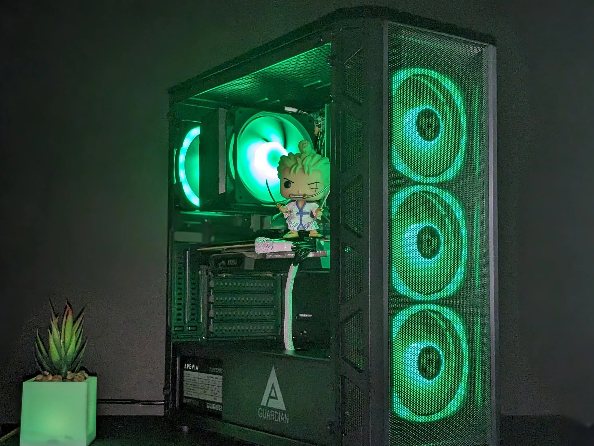 ⚔️🗡️Roronoa Zoro💚⚫️RX 5600XT⚫️ I5-8600@4.1GHz(6-Cores)⚫️16GB DDR4⚫️1TB PCIE NVMe⚫️Windows 11 Pro