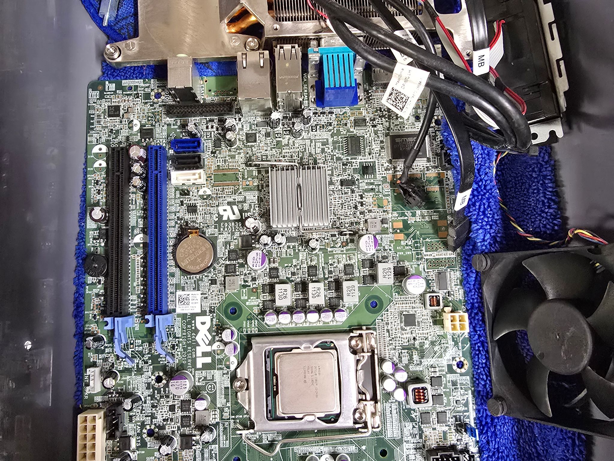 Dell Optiplex bundle 2 CPU 2 Mobo I5-2400 / Core 2 Duo