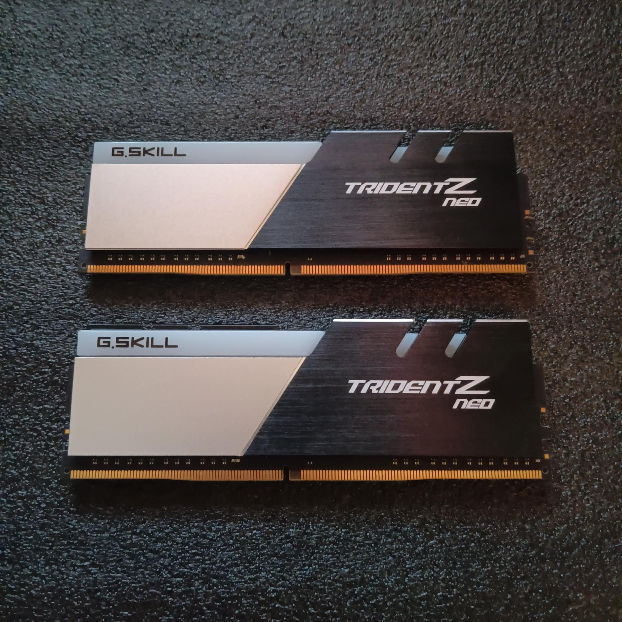 G.SKILL Trident Z Neo Series RAM DDR4 32GB (2x16GB) 3600MT/s CL18-22-22-42 1.35V