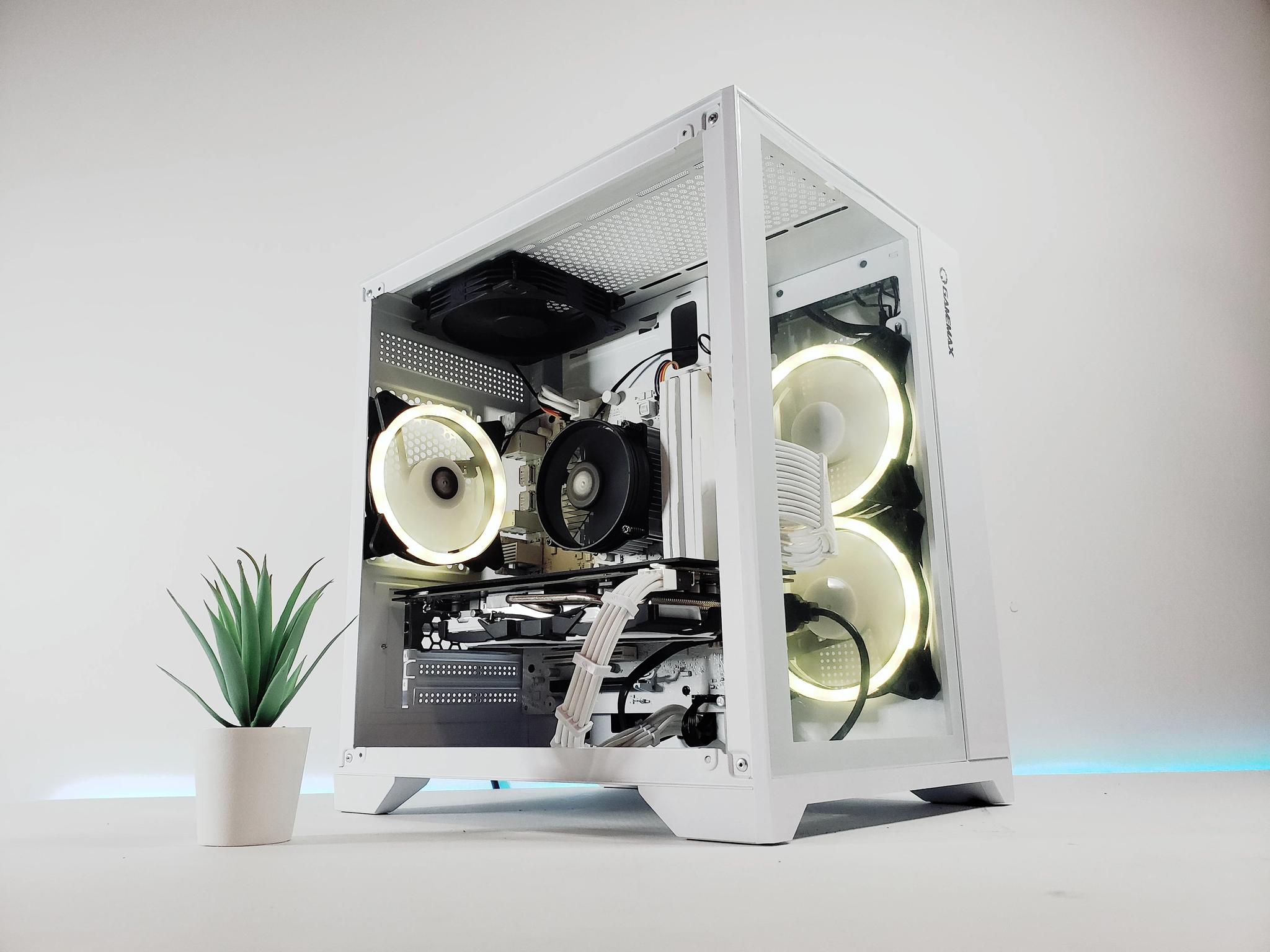 i7 Value Gaming PC | ⚙️RX580 | All White✨ |
