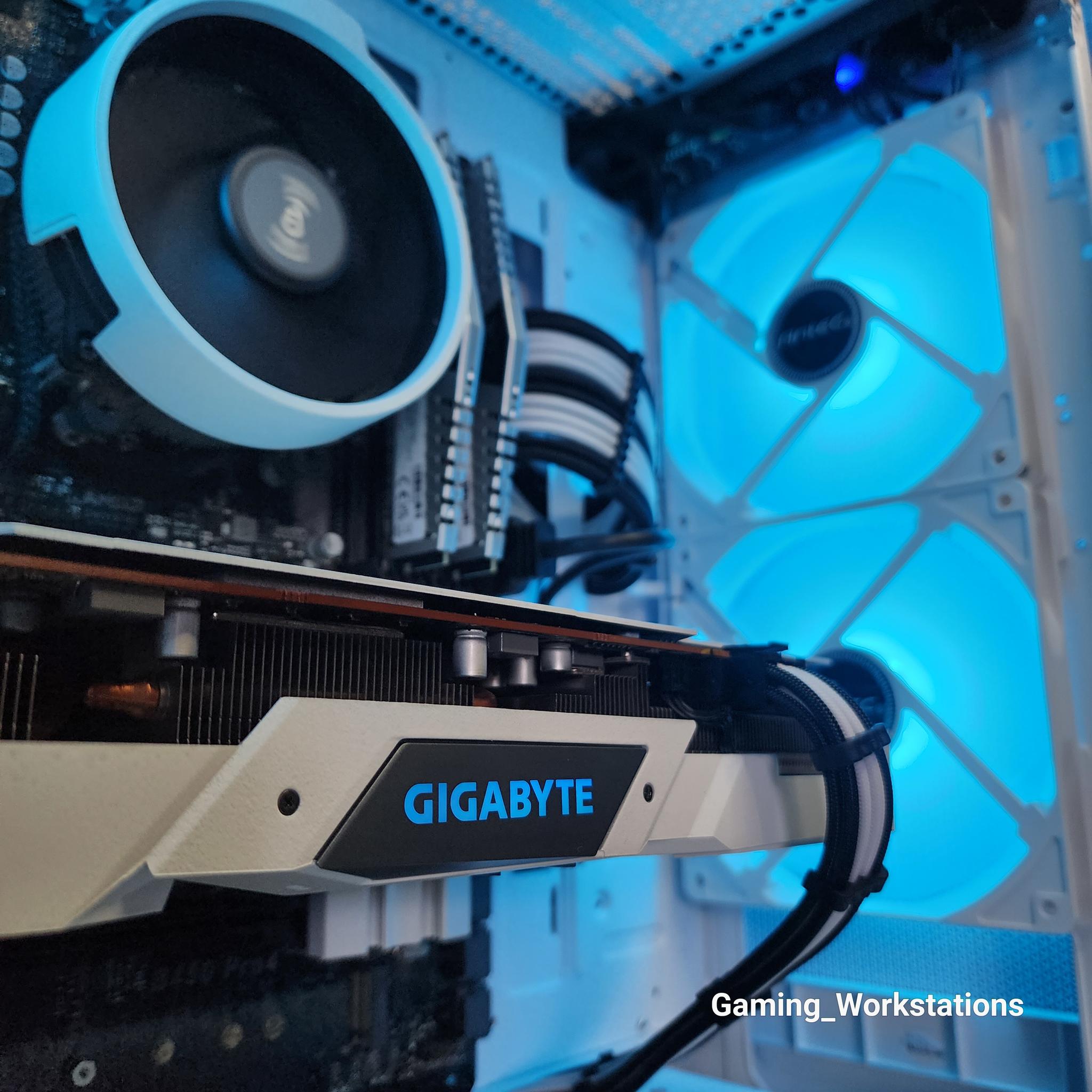 🧊🤍🧊 AMD Ryzen 7 1700 // Gigabyte Radeon RX 5700 8GB // XPG Z1 16GB 3200MHz