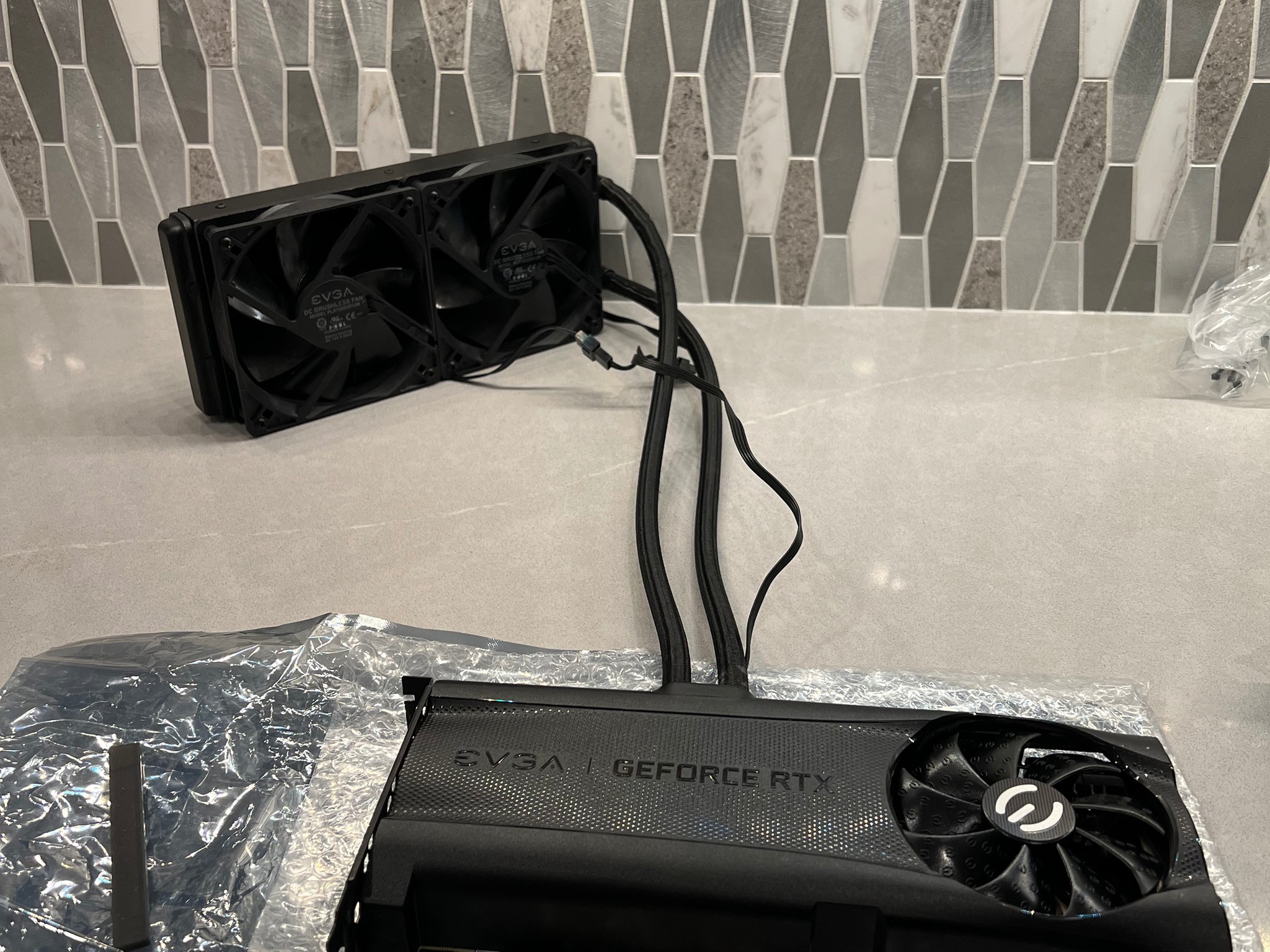EVGA GeForce RTX 3080 XC3 ULTRA HYBRID GAMING 10GB - COPPER MODDED