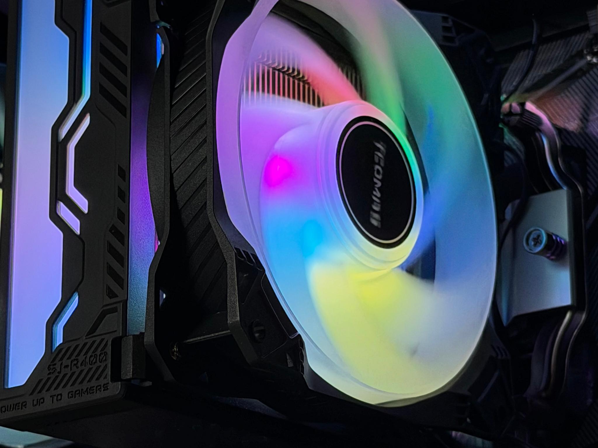⚪RGB Gaming Pc + Mousepad|GTX 1660ti Ryzen 5 2600⚪