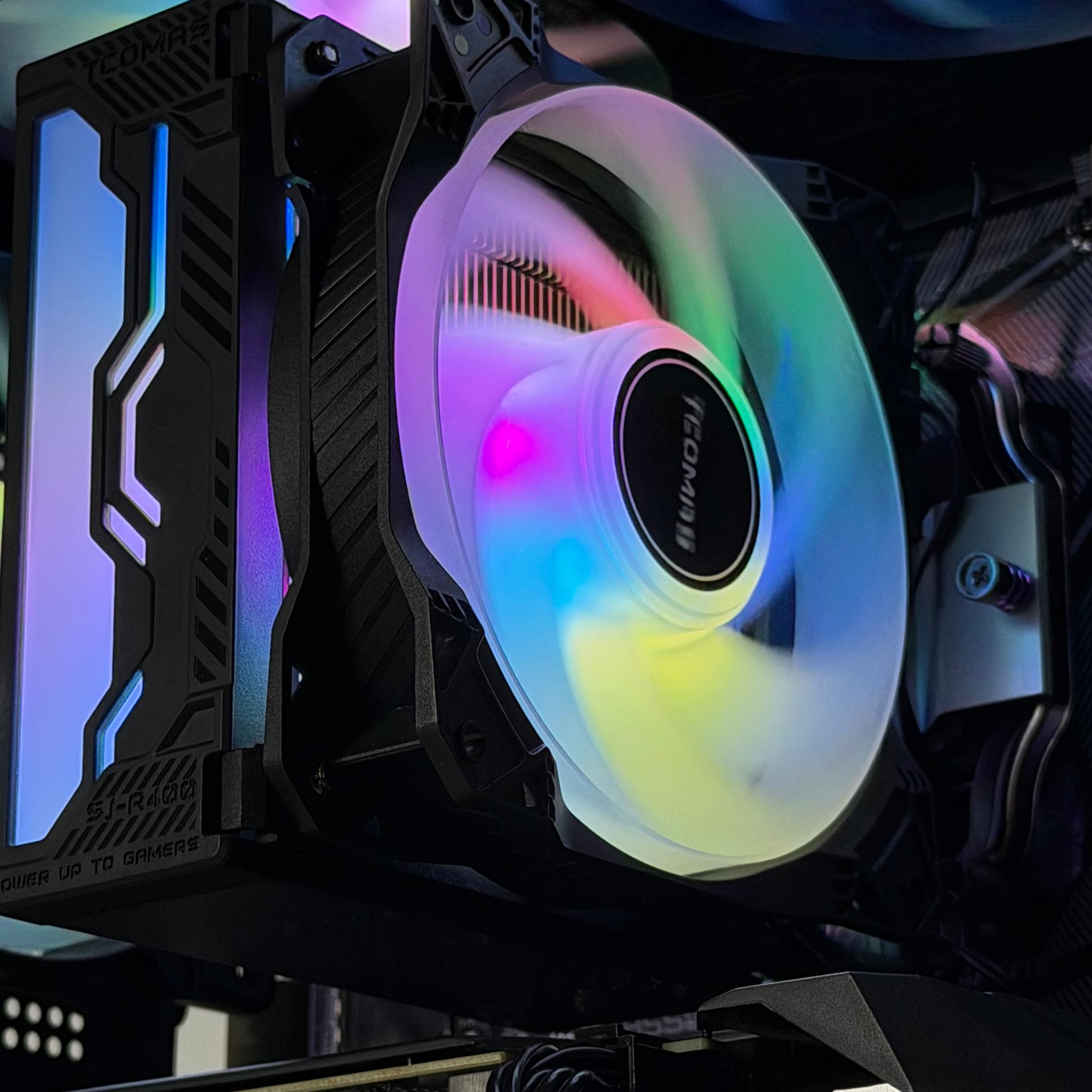 ⚪RGB Gaming Pc + Mousepad|GTX 1660ti Ryzen 5 2600⚪