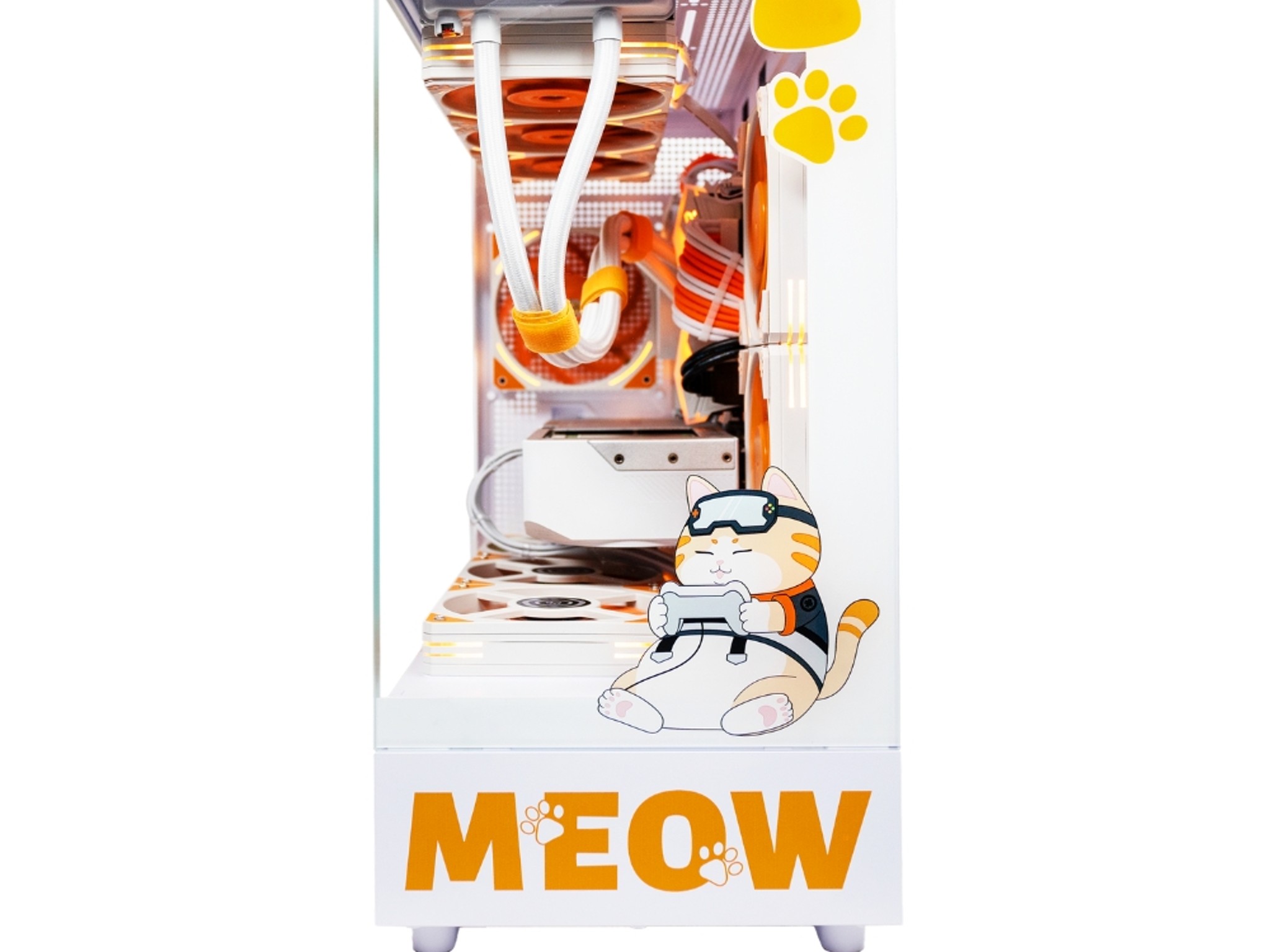 😻GAMEOW PRO😻Gaming PC 🍊 RTX 4070 12GB 🧡 i7-13700KF 🍊 32GB DDR5 🧡 1T M.2 🍊 Windows 11 Home