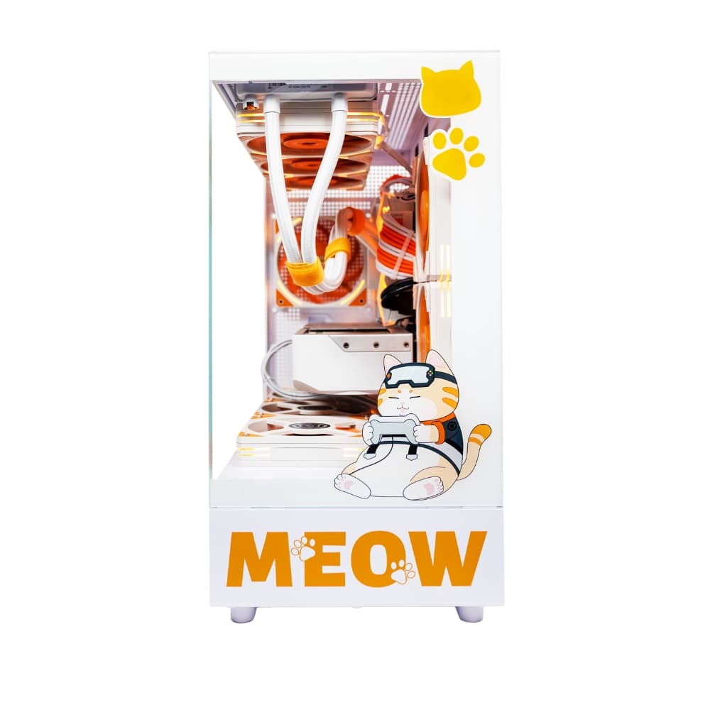 😻GAMEOW PRO😻Gaming PC 🍊 RTX 4070 12GB 🧡 i7-13700KF 🍊 32GB DDR5 🧡 1T M.2 🍊 Windows 11 Home
