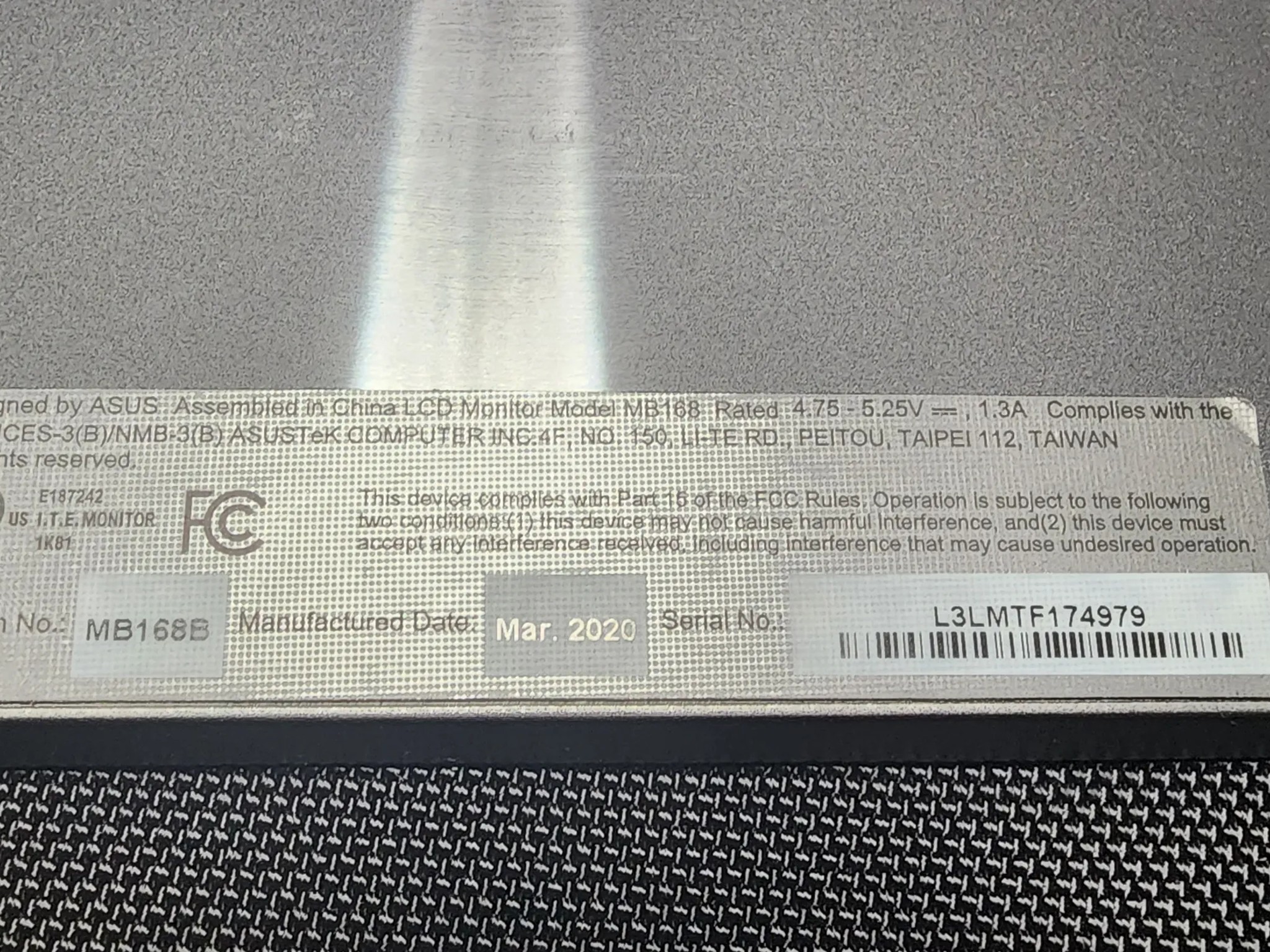 Asus Portable Monitor