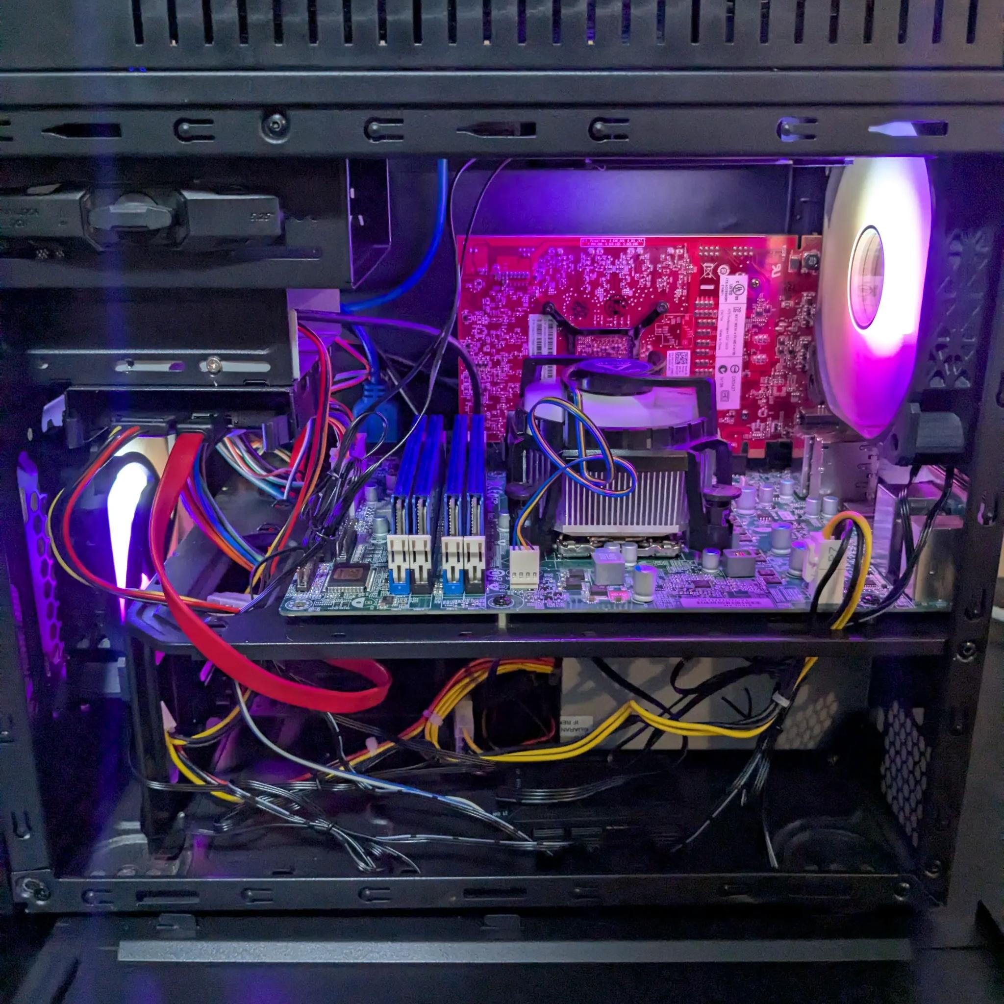 THE CUBE | Scratch and Dent | Budget NAS/Server/HTPC | i5-3470, 2GB AMD, 16GB RAM, 512GB SSD, Win10