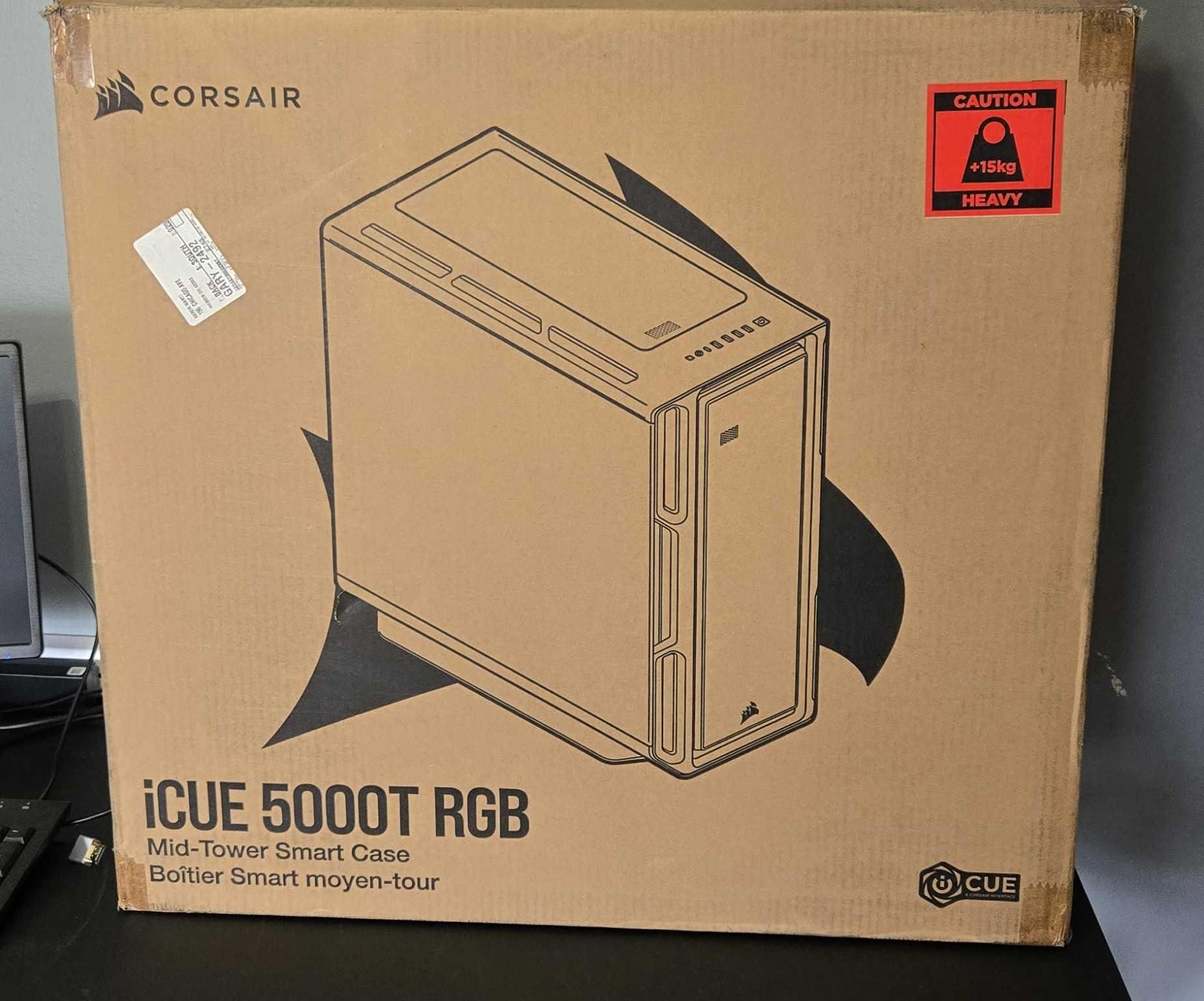 Corsair iCUE 5000T RGB (White - Tempered Glass) - Image 5