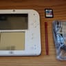 CUSTOM USER REFURBISHED Nintendo 2DS White/Red Handheld Console, New Super Mario Bros 2 Edition