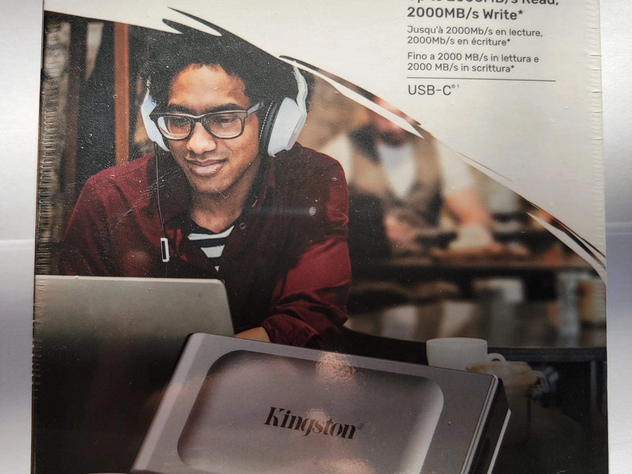 Kingston XS2000 2TB External SSD USB Type-C 3.2 Gen 2x2 2000MB/s Brand New In Box Sealed