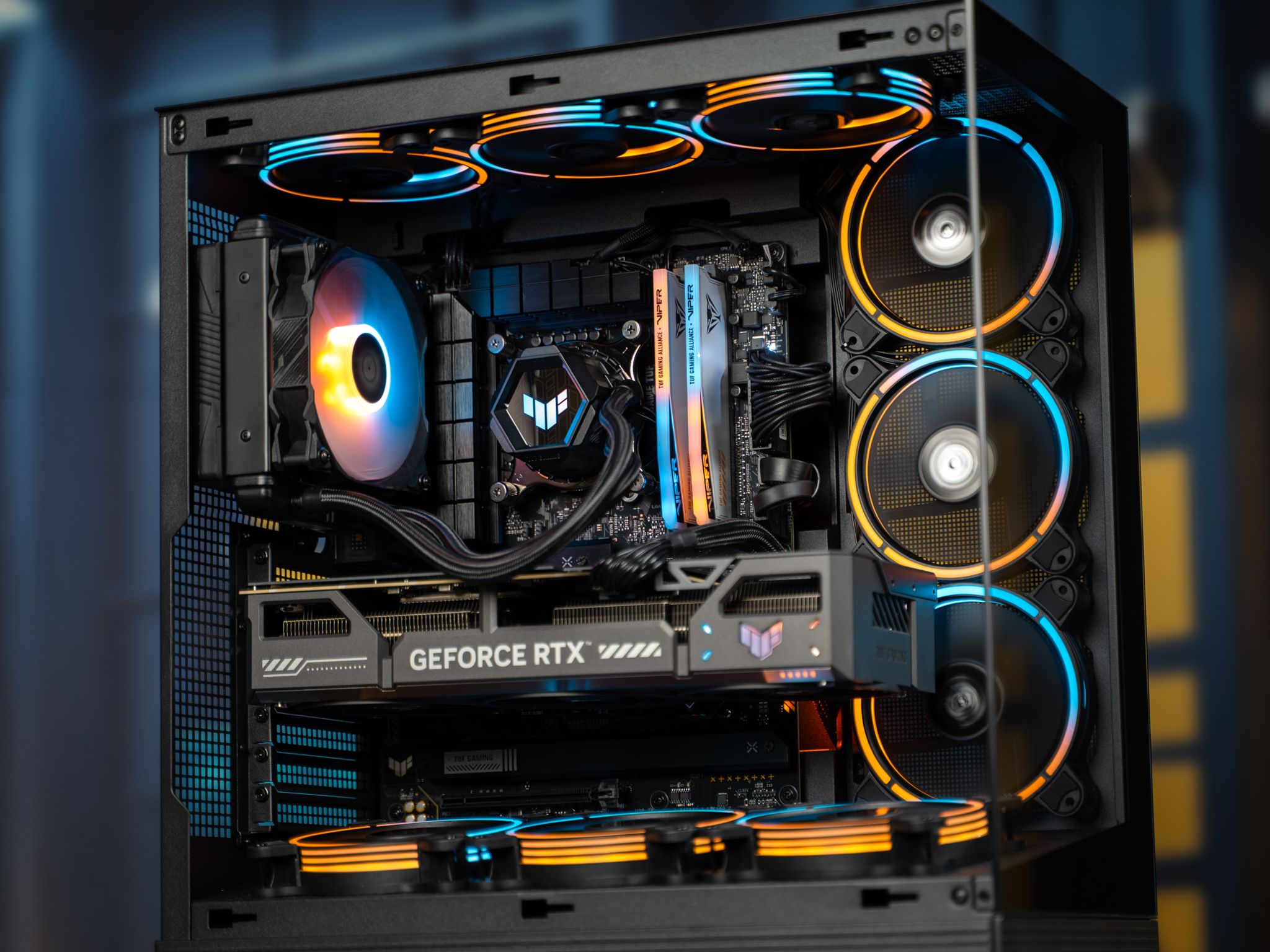 “Darcware ATF” RTX 5070 Ti Intel Core i9 14900K 32GB 2TB Windows 11 Workstation Gaming PC