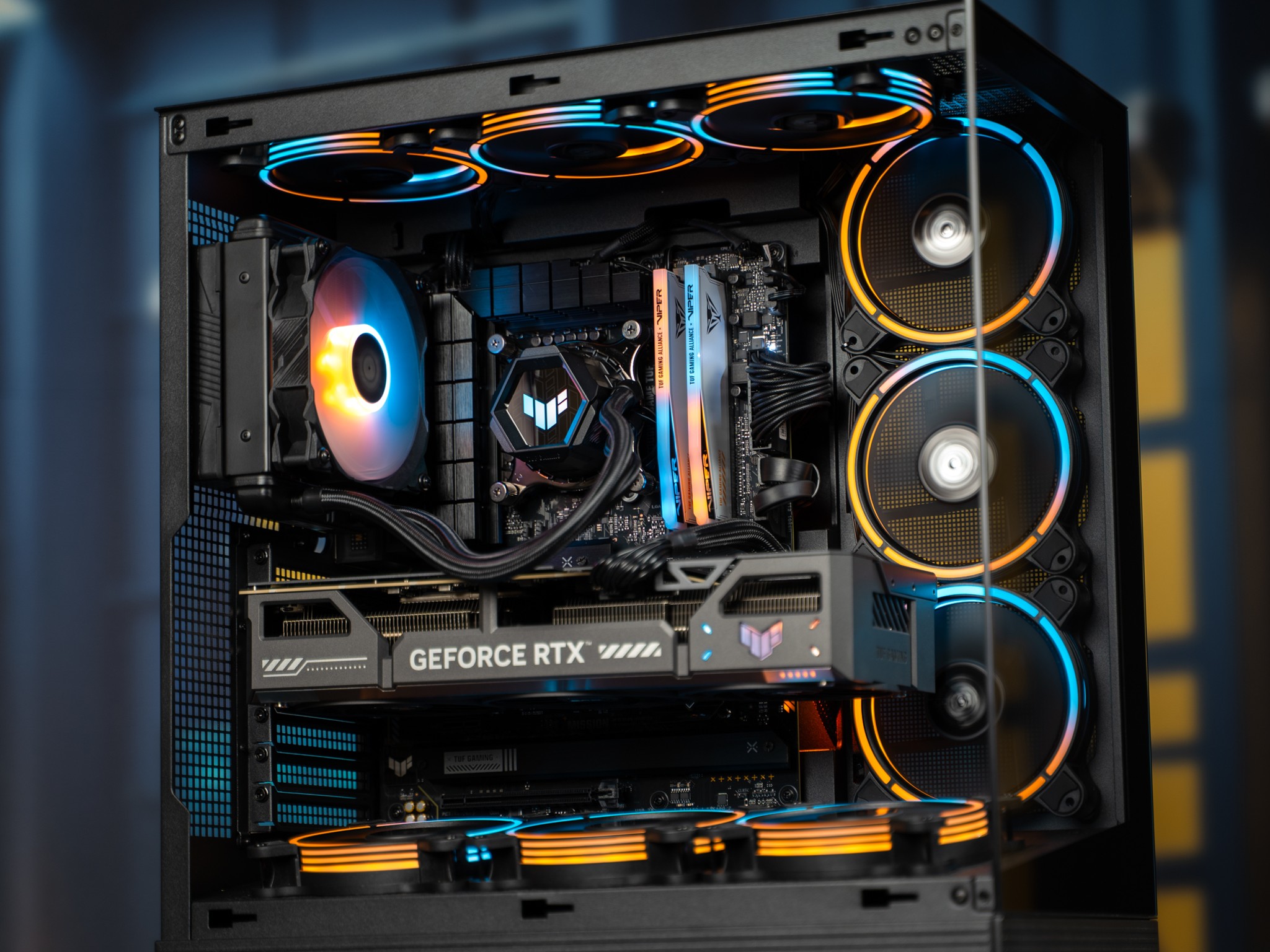 “Darcware ATF” RTX 5070 Ti Intel Core i9 14900K 32GB 2TB Windows 11 Workstation Gaming PC