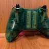 Custom clear green Xbox 360 controller - Hall effect - LEDs - RESTORED