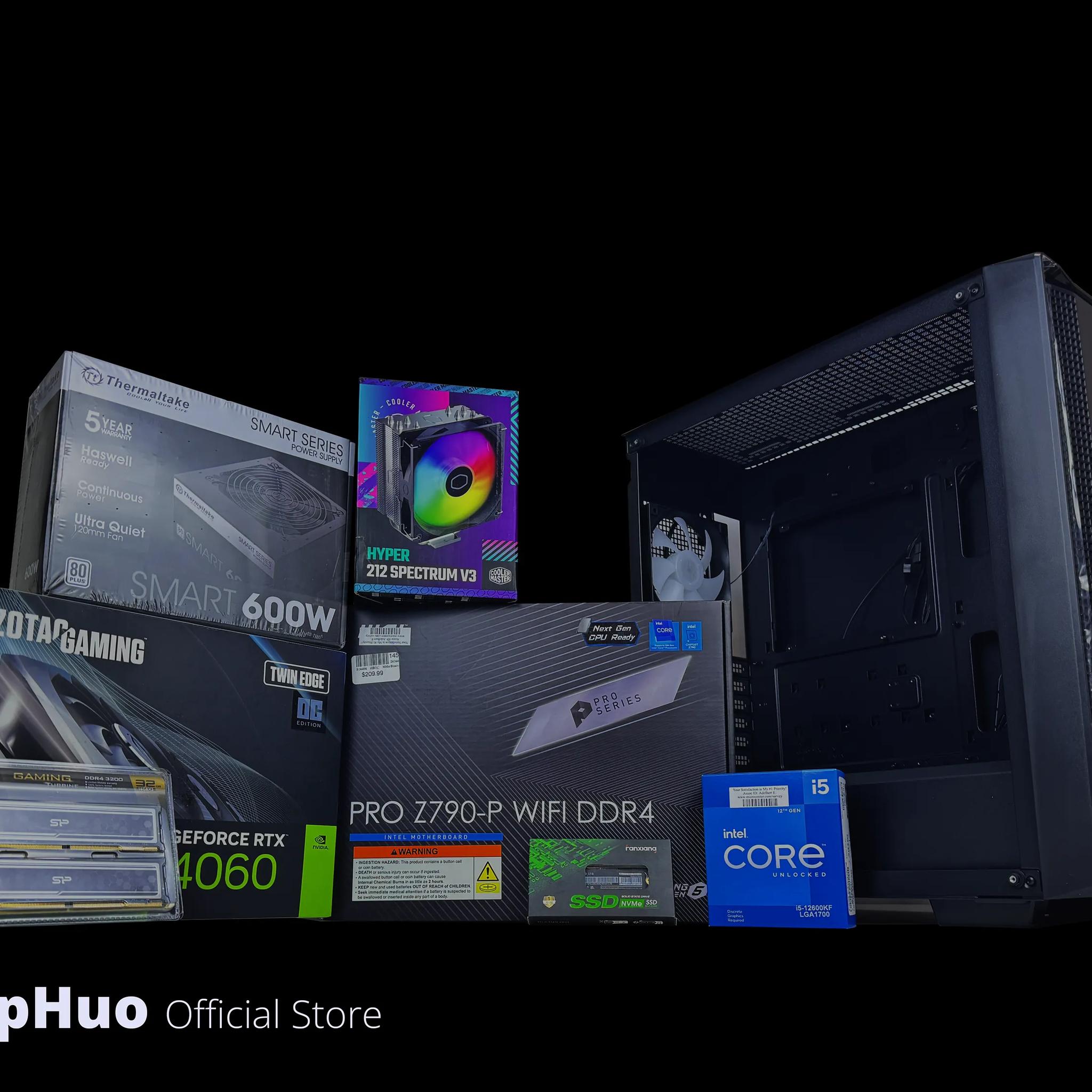 🔥SALE🔥RTX 4060 | i5-12600KF | MSI Z790 | 32GB RAM | 1TB PCIe 4.0- DeepHuo Brand NEW Pre-Built PC