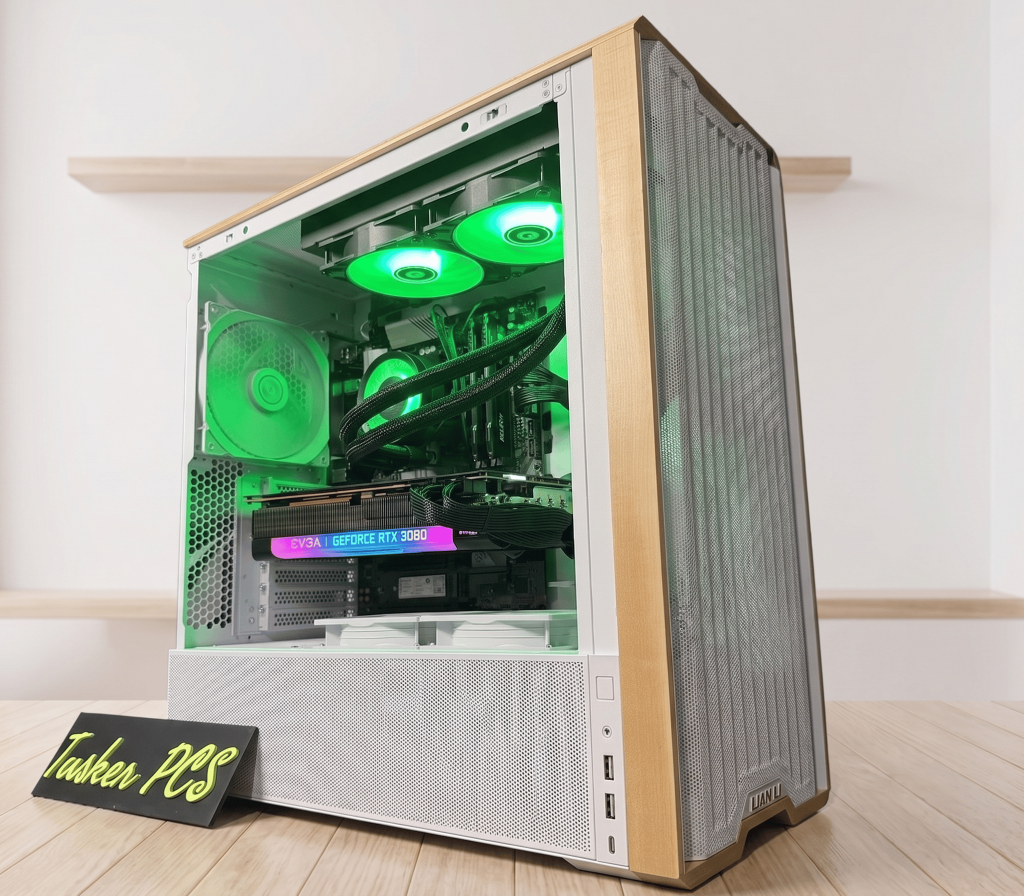 🧊🌲 ICE OAK 5980 🌲🧊 Ryzen 9 5900XT|  RTX 3080| 32 GB DDR4| 1.25 TB NVMe| 850W PSU