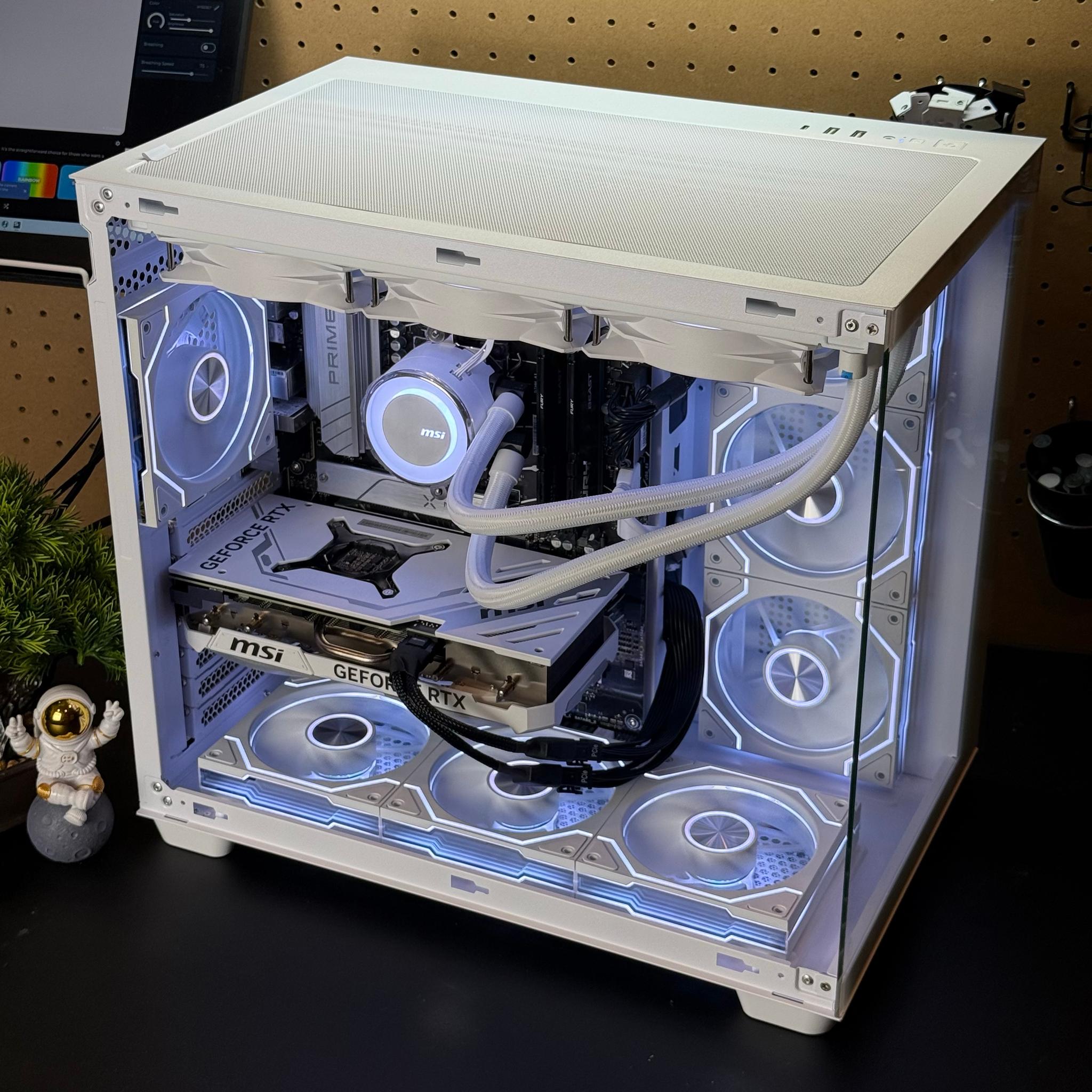 All White Gaming PC | RTX 4070 Ti Super | Ryzen 9 7950x | 32GB DDR5 RAM | 2TB | Windows 11