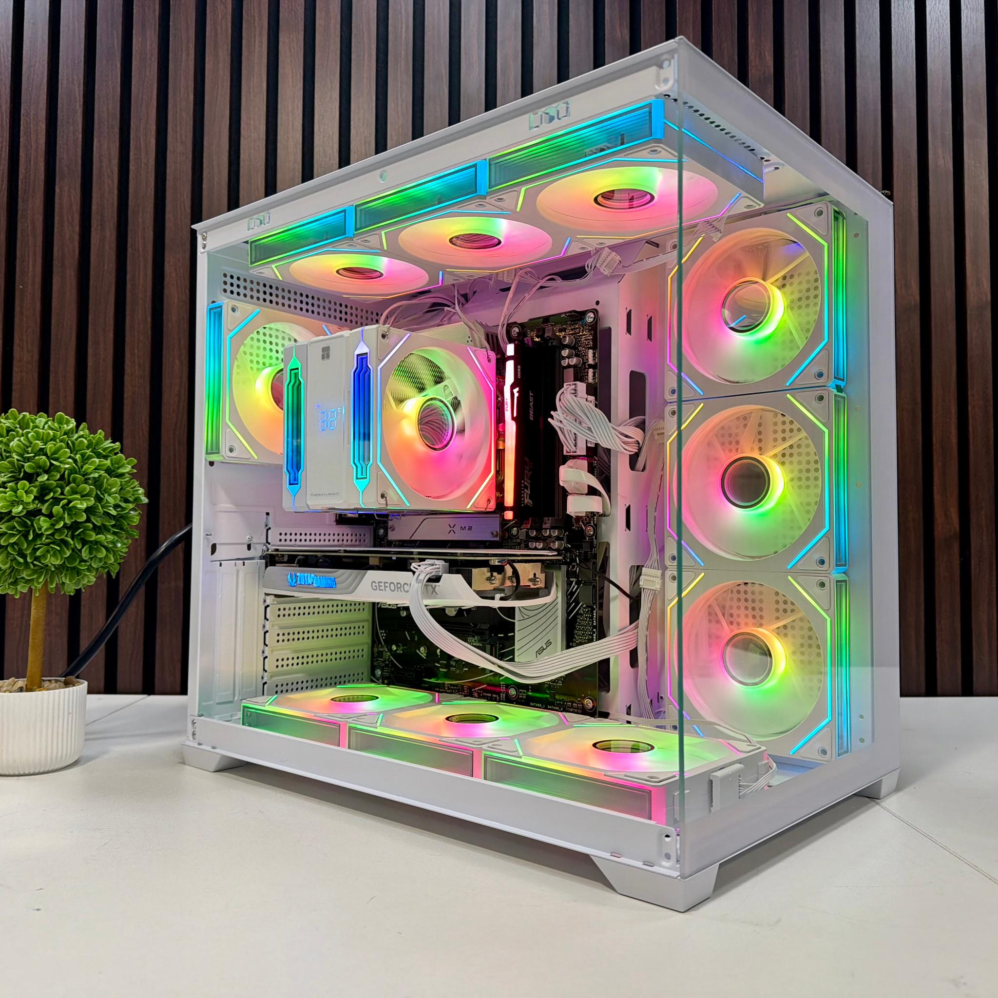 RTX 4070 Super | Ryzen 9600X | 16GB DDR5 | 1TB M.2 | 850 Watt Gold PSU | LCD AIO