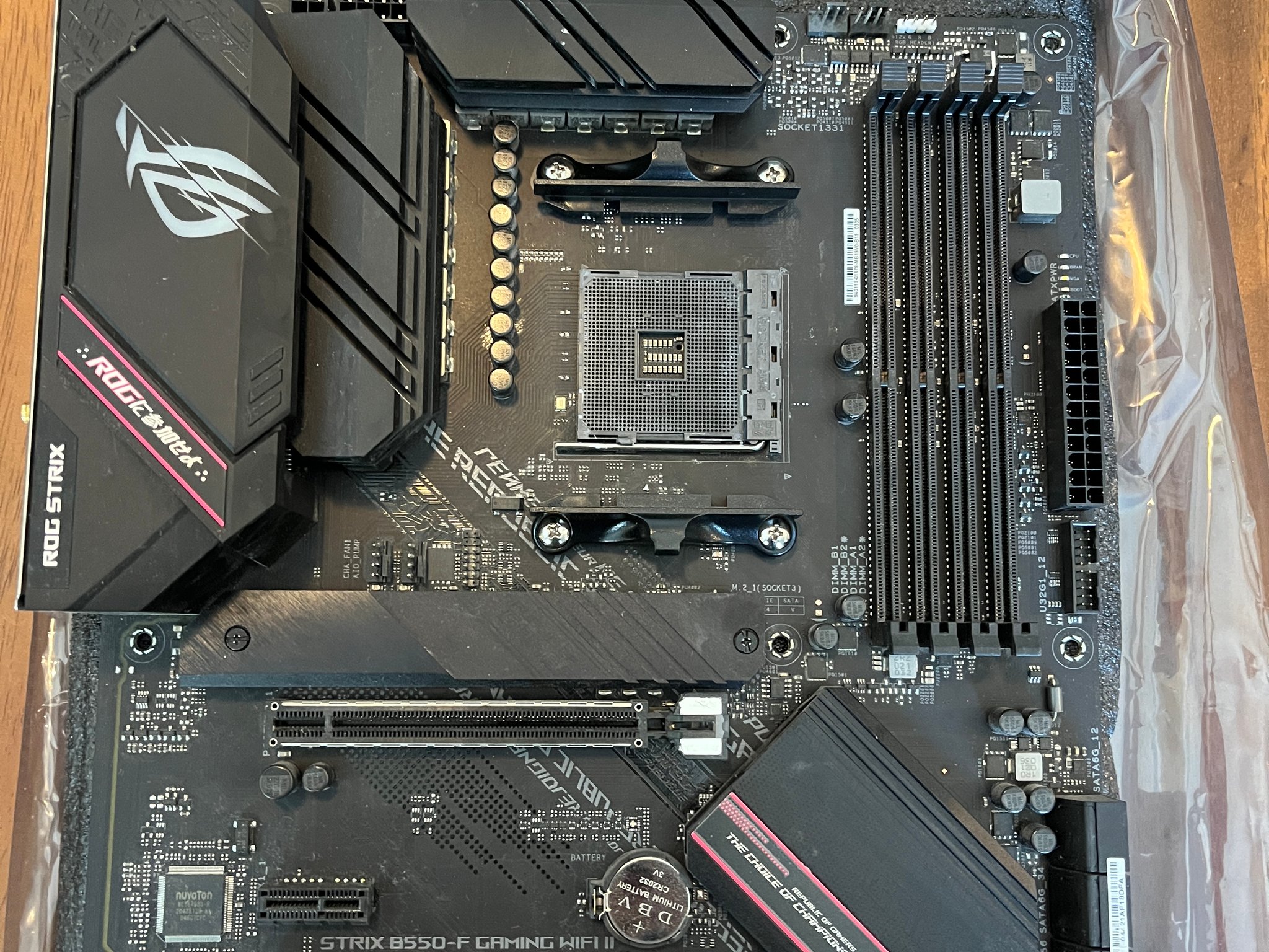 ASUS ROG STRIX B550-F GAMING WIFI II AM4 AMD SATA 6Gb/s ATX AMD Motherboard