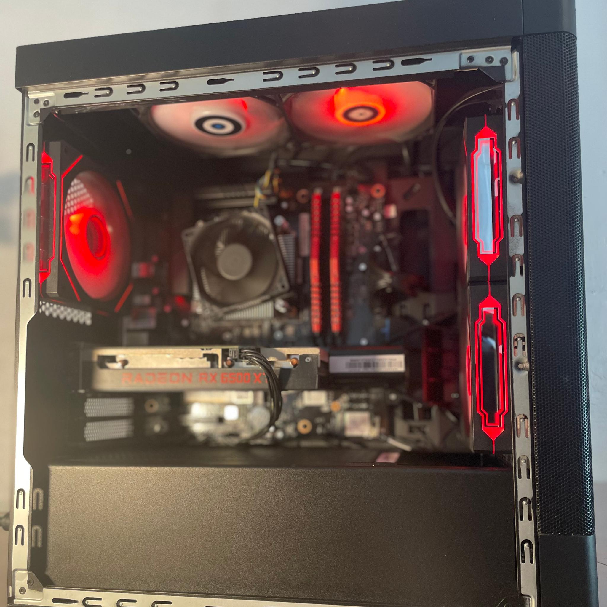 Gaming PC | Radeon 6500 XT| RYZEN 5 | 16GB RAM | WINDOWS 11 | WIFI & BT