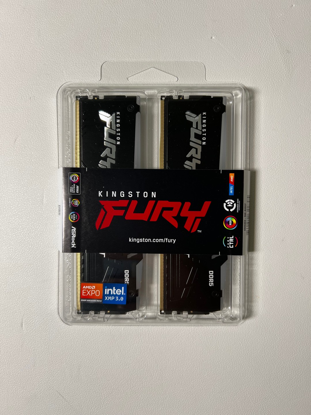KINGSTON FURY BEAST RGB 2x16GB DDR5 6000MT/s CL30 (32GB KIT) | Jawa
