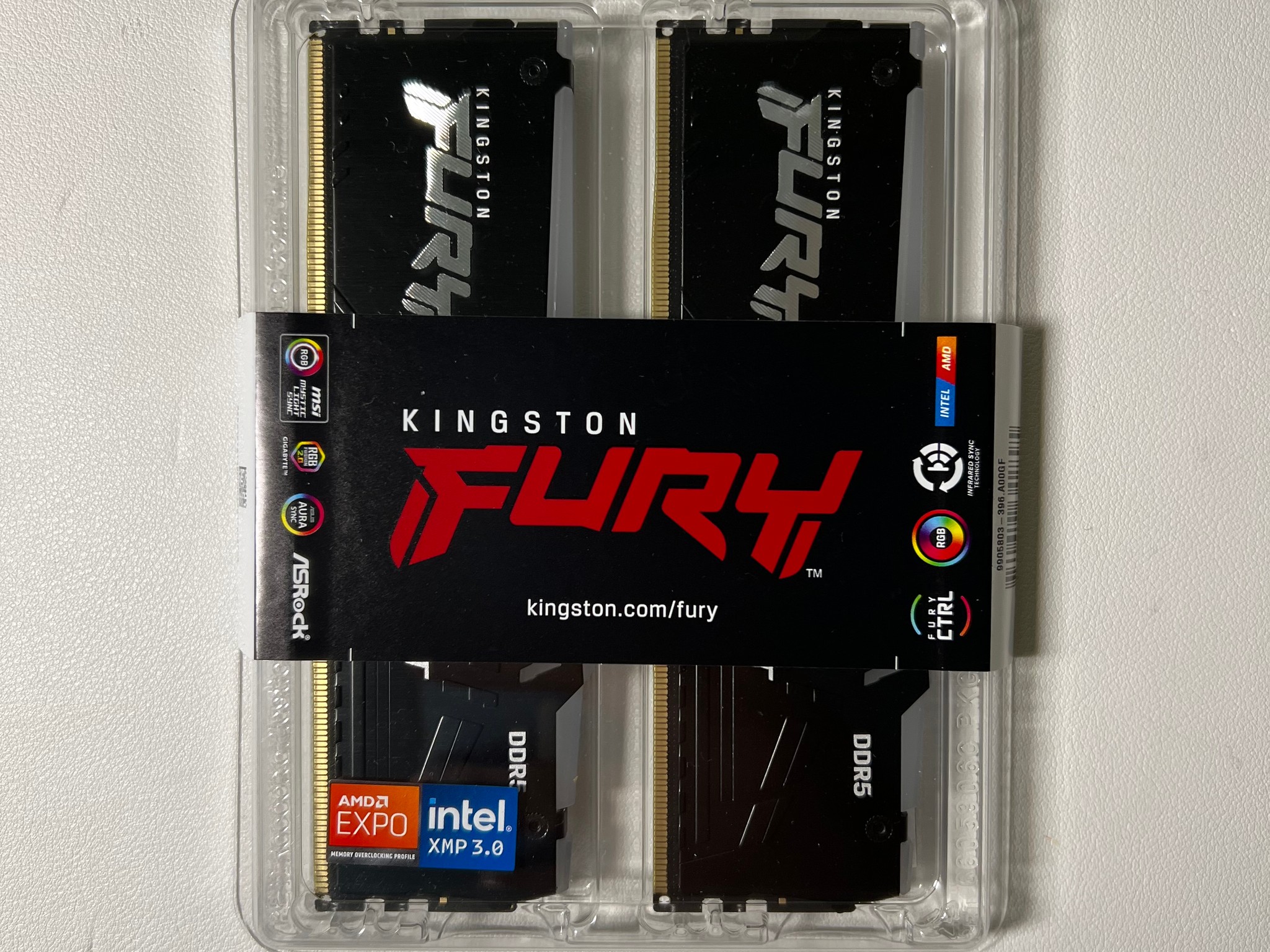 KINGSTON FURY 2x16GB DDR5 6000MT/s CL30 (32GB KIT)