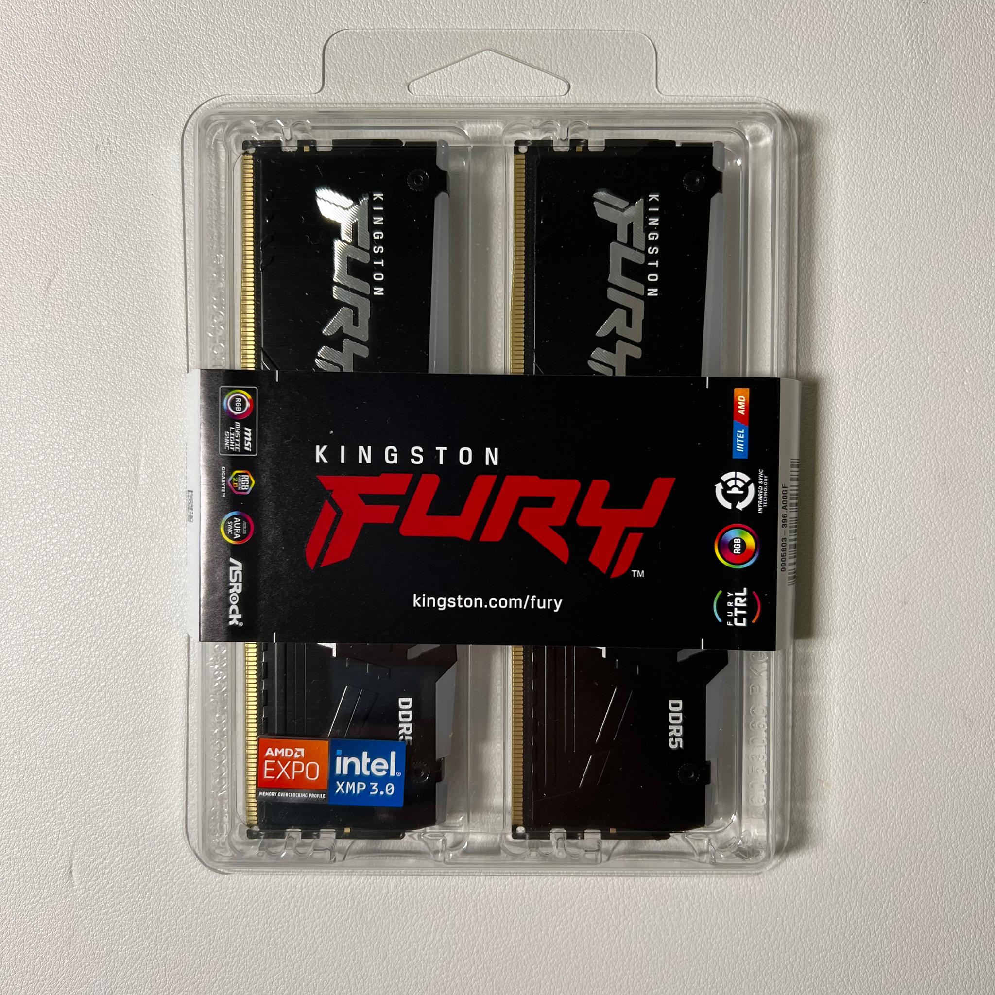 KINGSTON FURY 2x16GB DDR5 6000MT/s CL30 (32GB KIT)