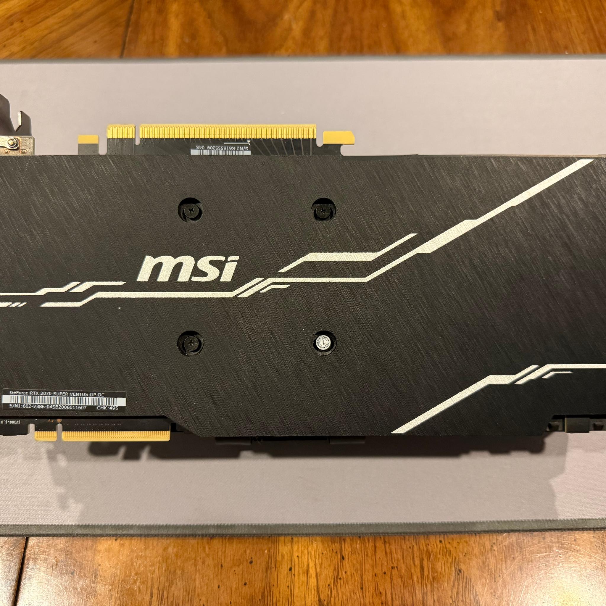 Tested MSI GeForce RTX 2070 Super Ventus GP OC 8GB