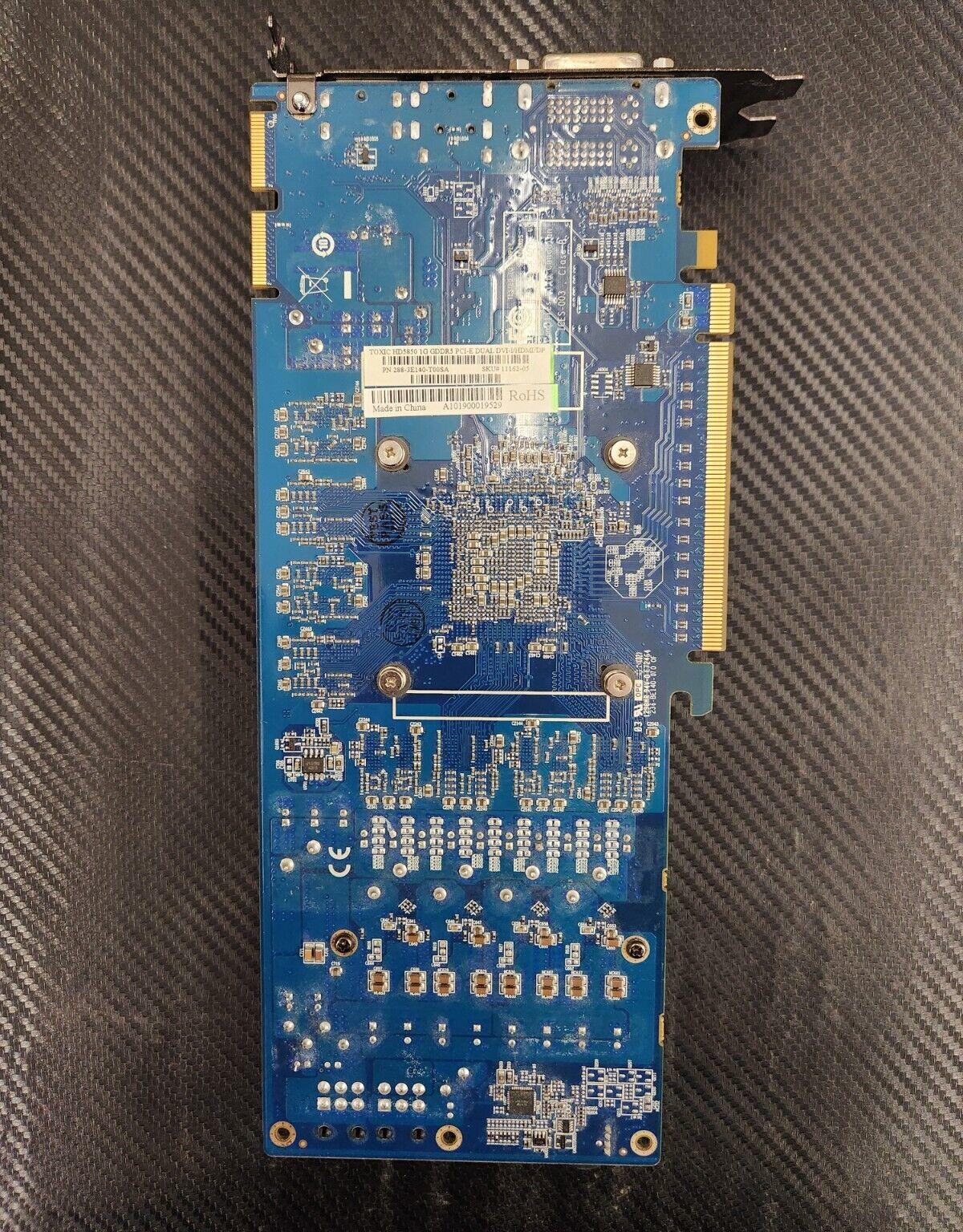 Sapphire Toxic Radeon HD 5850 1GB GDDR5 Graphics Card - HDMI, DisplayPort, DVI