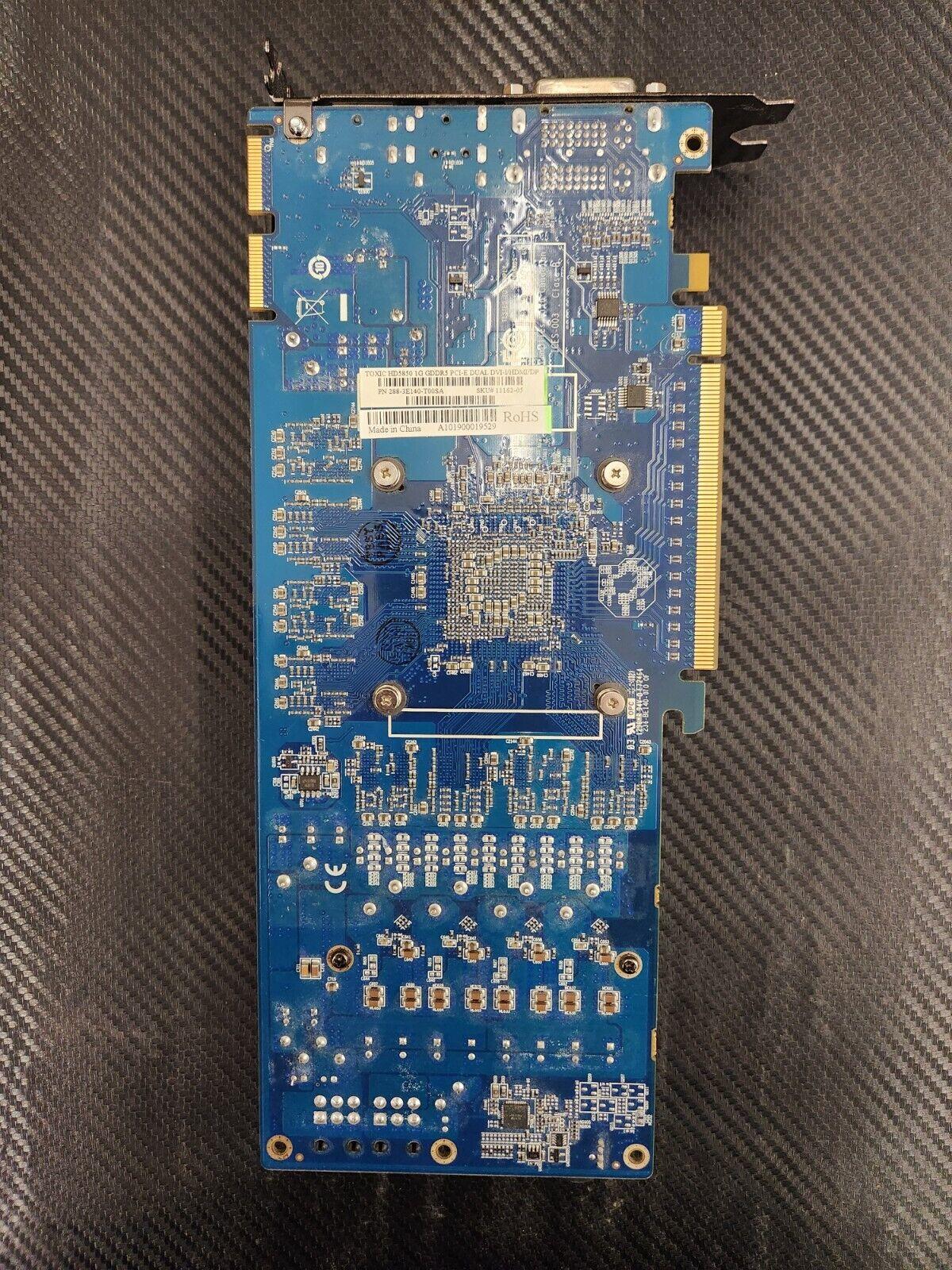 Sapphire Toxic Radeon HD 5850 1GB GDDR5 Graphics Card - HDMI, DisplayPort, DVI