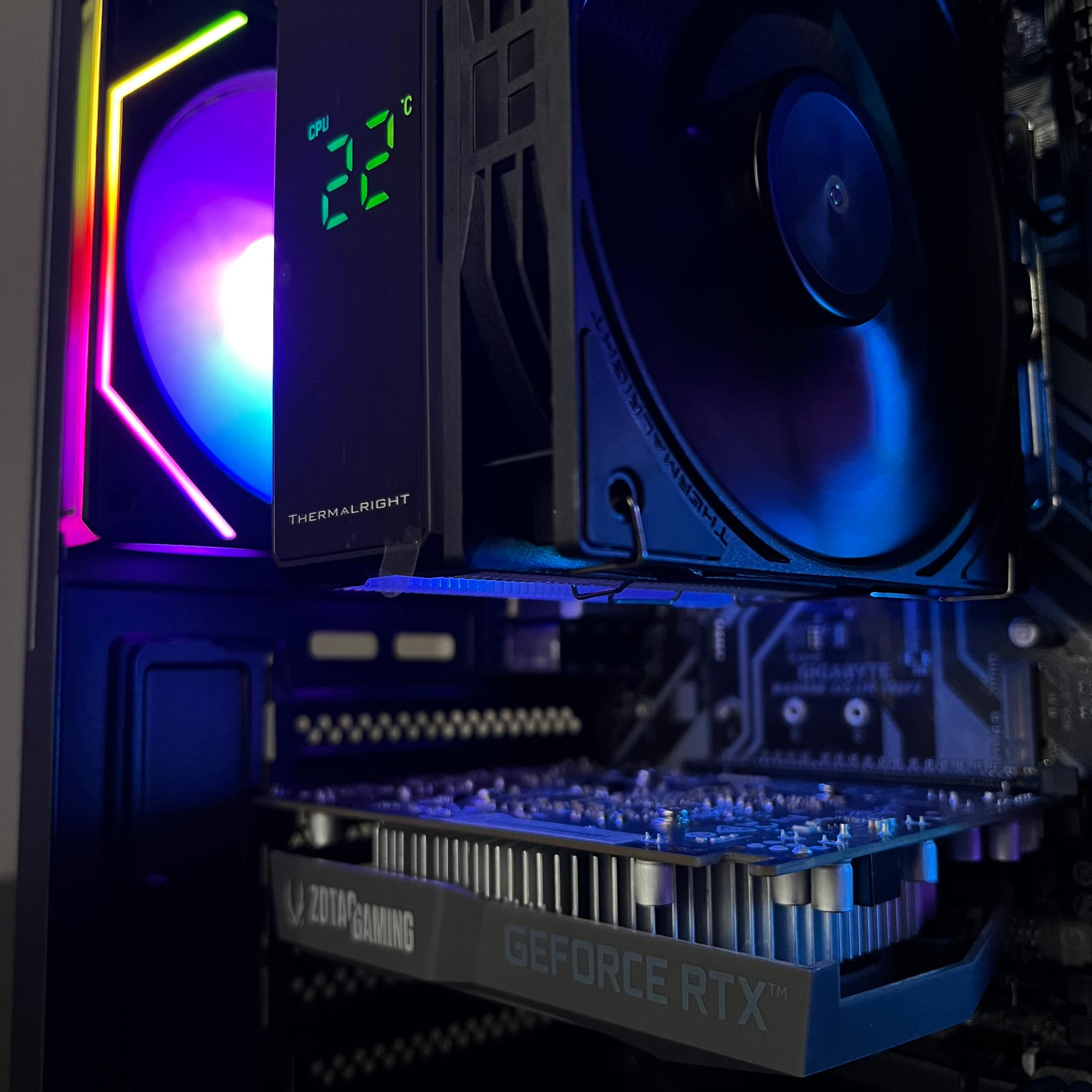 Custom Gaming PC | RTX 3050 | Ryzen 7 1700X | 16GB Corsair Vengeance RAM | 500GB SSD