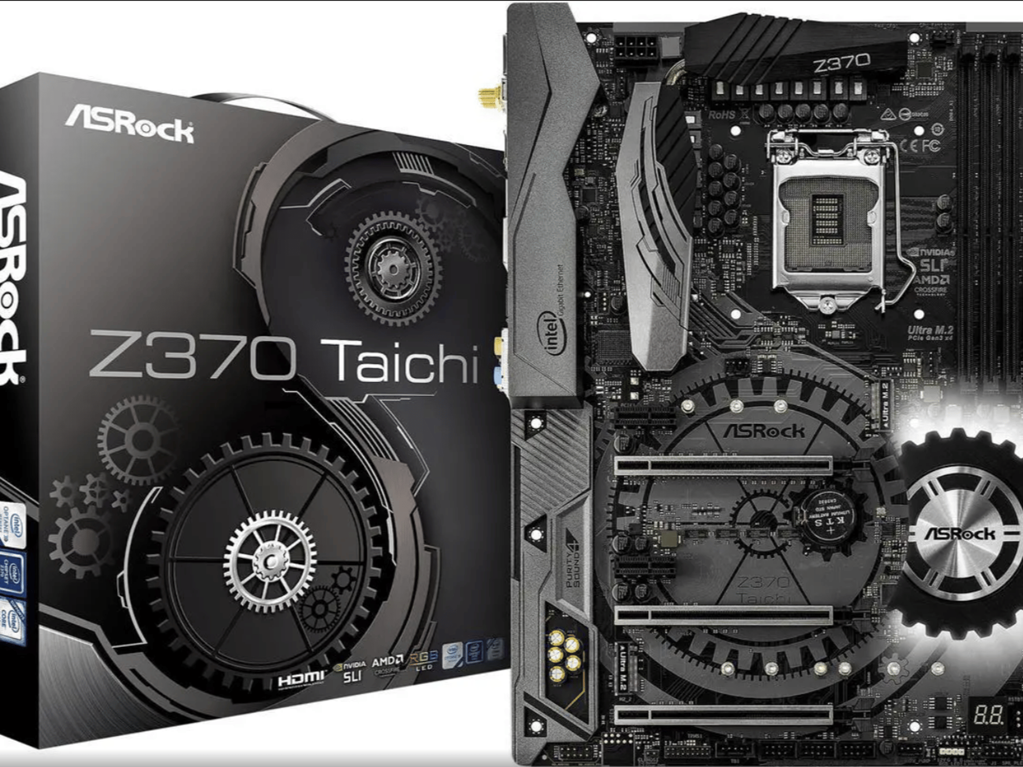 ASROCK Z370 TAICHI LGA1151 Intel DDR4 ATX Motherboard (NEW & UNUSED!)