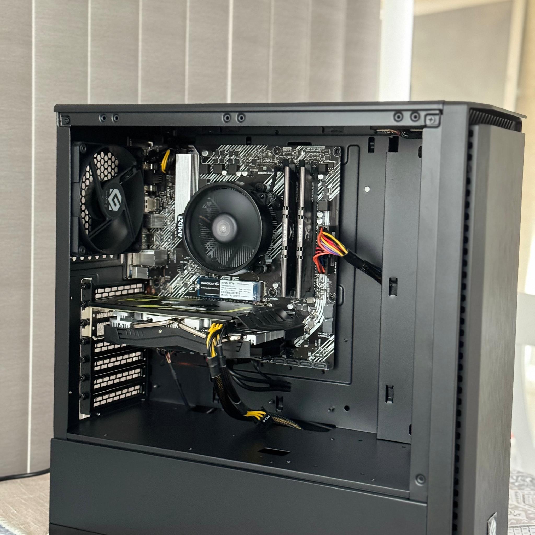 1080p new rebuilt gaming pcRyzen 5 5000 / Radeon RX 580 / 1tb ssd / 16 Gb ddr4