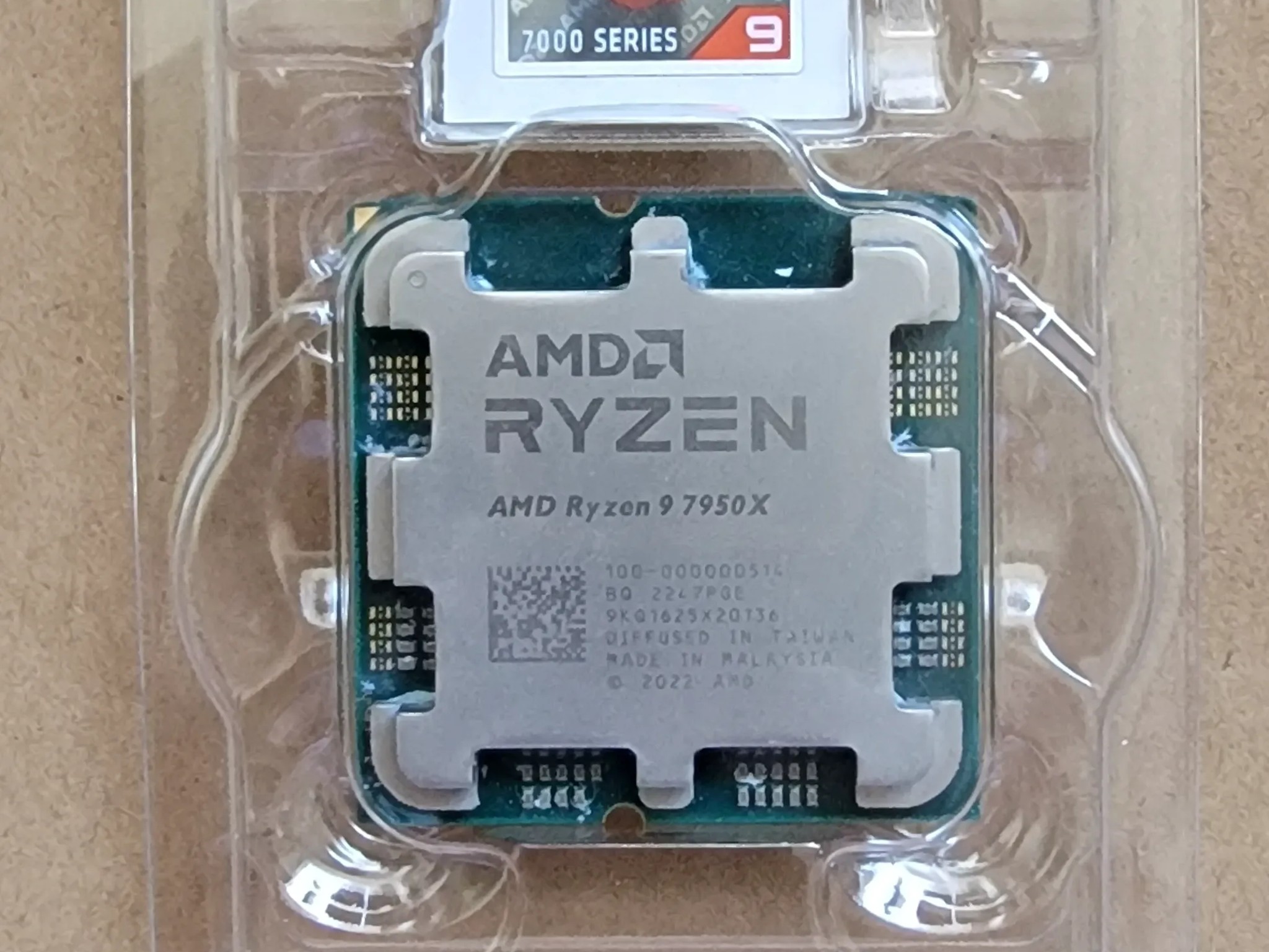 AMD Ryzen 9 7950X 16-Core, 32-Thread Unlocked Desktop Processor AM5 - USED