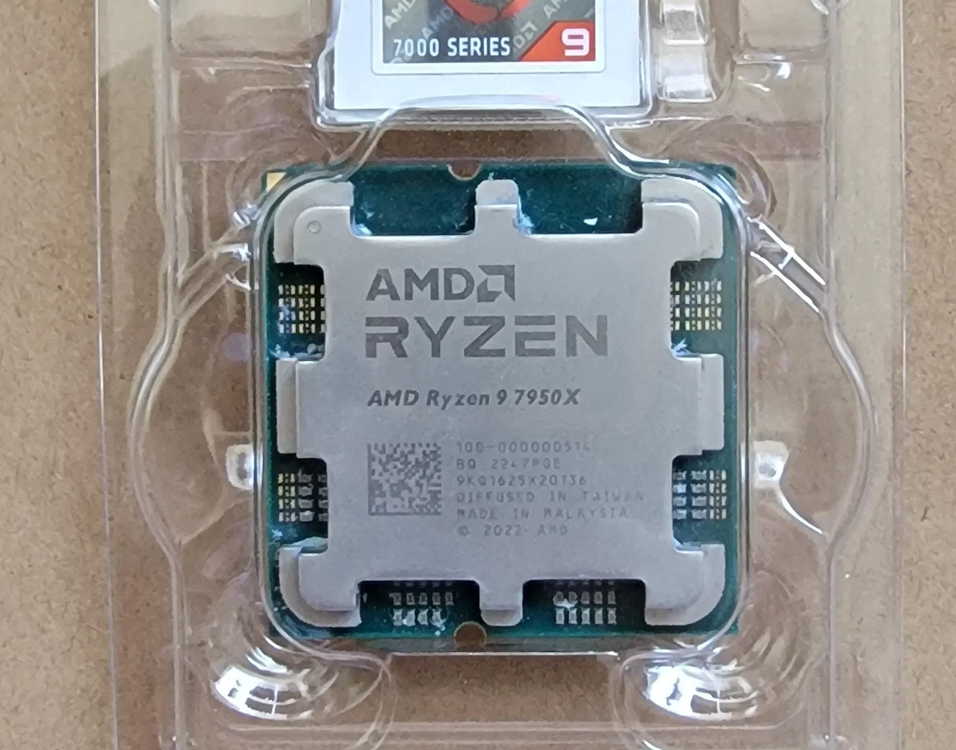 AMD Ryzen 9 7950X 16-Core, 32-Thread Unlocked Desktop Processor AM5 - USED