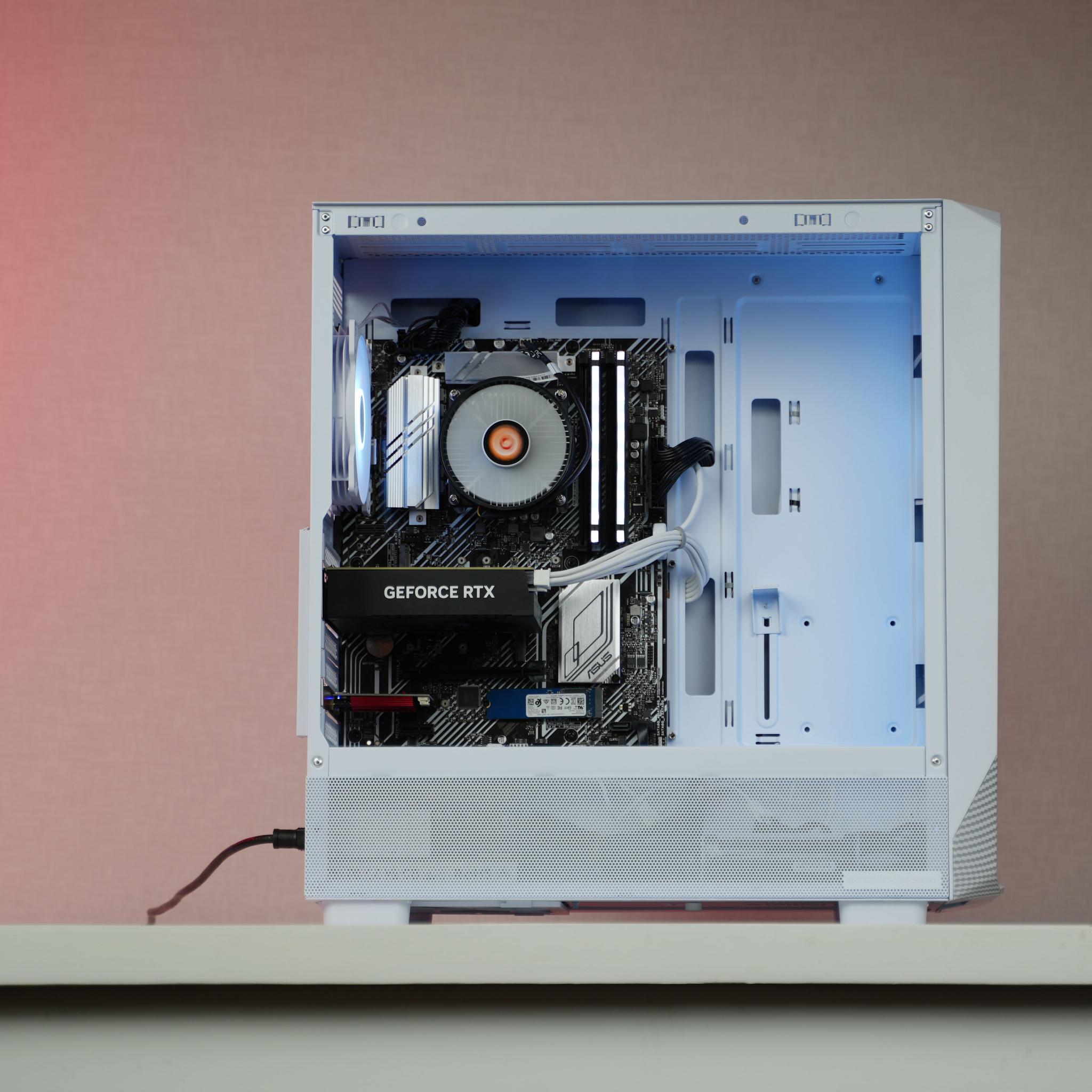 “JOYFORM” RTX 4060 Intel i5 10600K 16GB 1.3TB Windows 11 Gaming PC Powerhouse