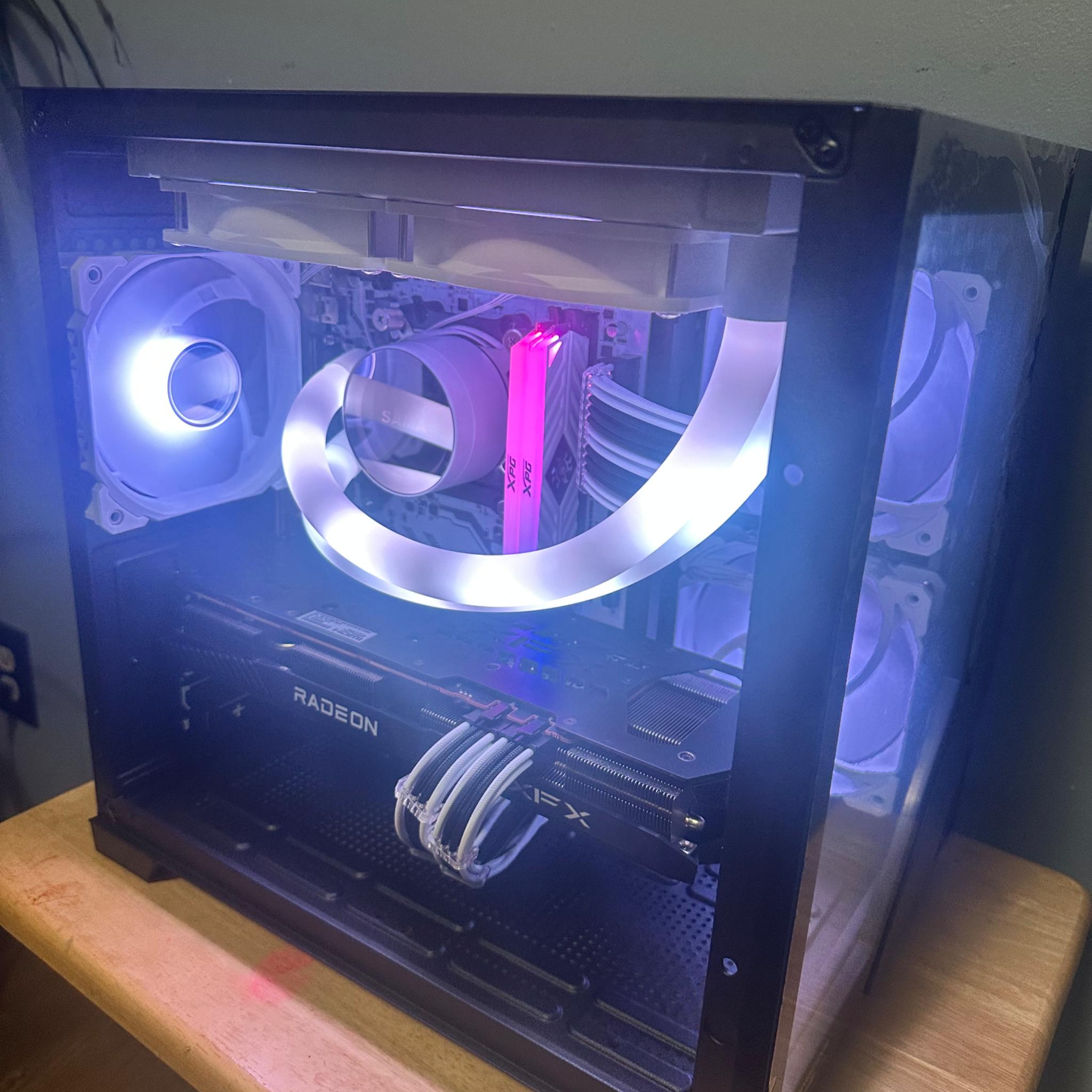 Ryzen5 5600|RX 6700XT 12G|B450(with PCIE 4.0)|16g DDR4 3200|1TB M.2 NVME|650w80+Bronze PSU|240mm AIO
