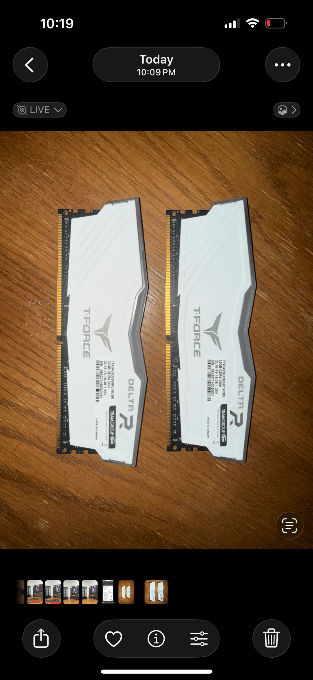 T-Force Delta RGB 64GB DDR4 3200MHz RAM 2x32GB | Jawa