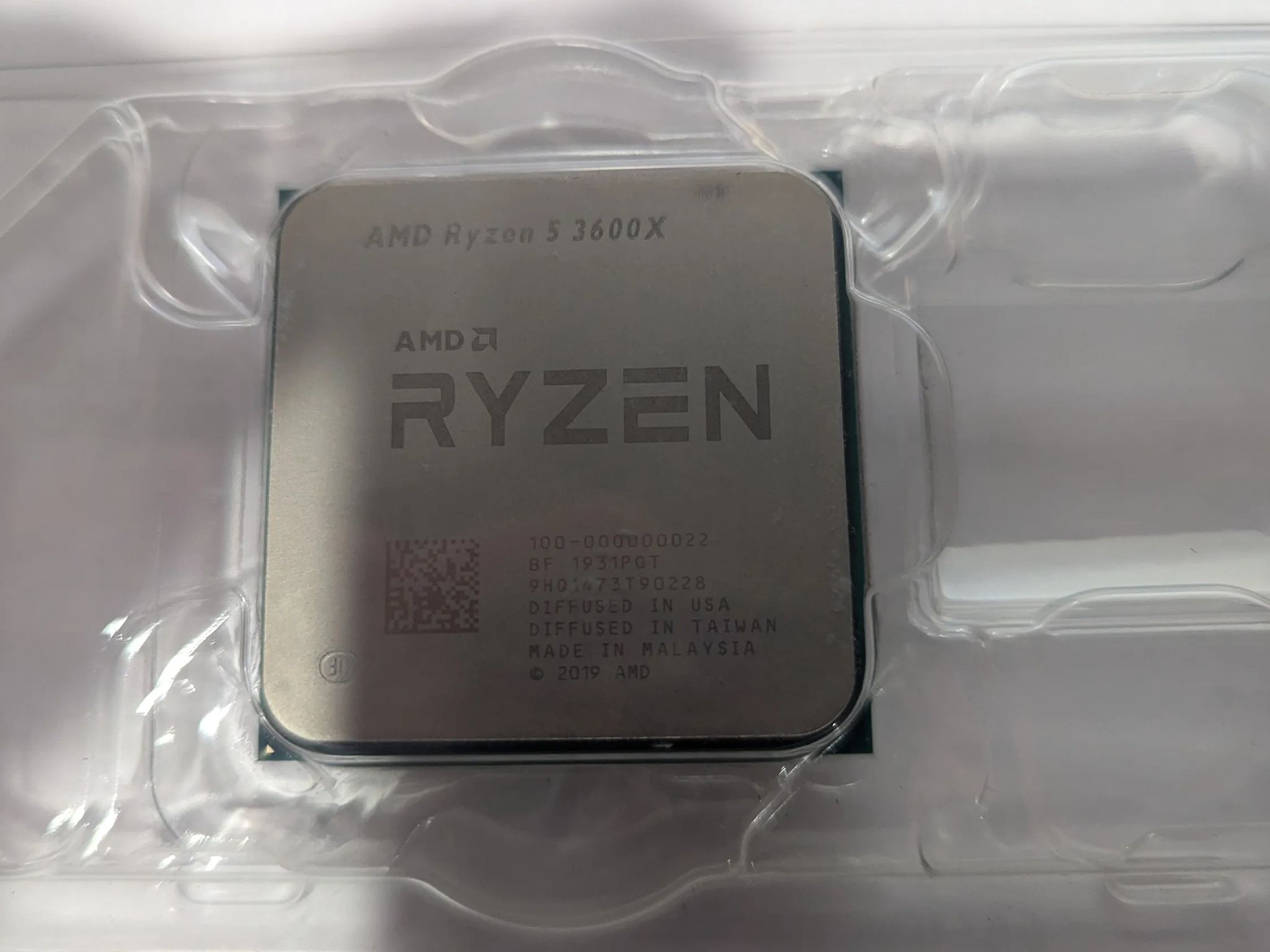 Ryzen 5 3600x with stock cooler